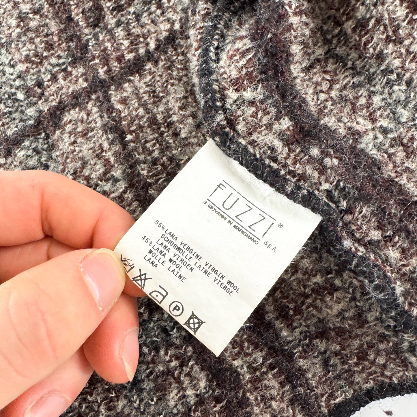 Jean Paul Gaultier Asymmetrical Check Runway Jacket FW2001