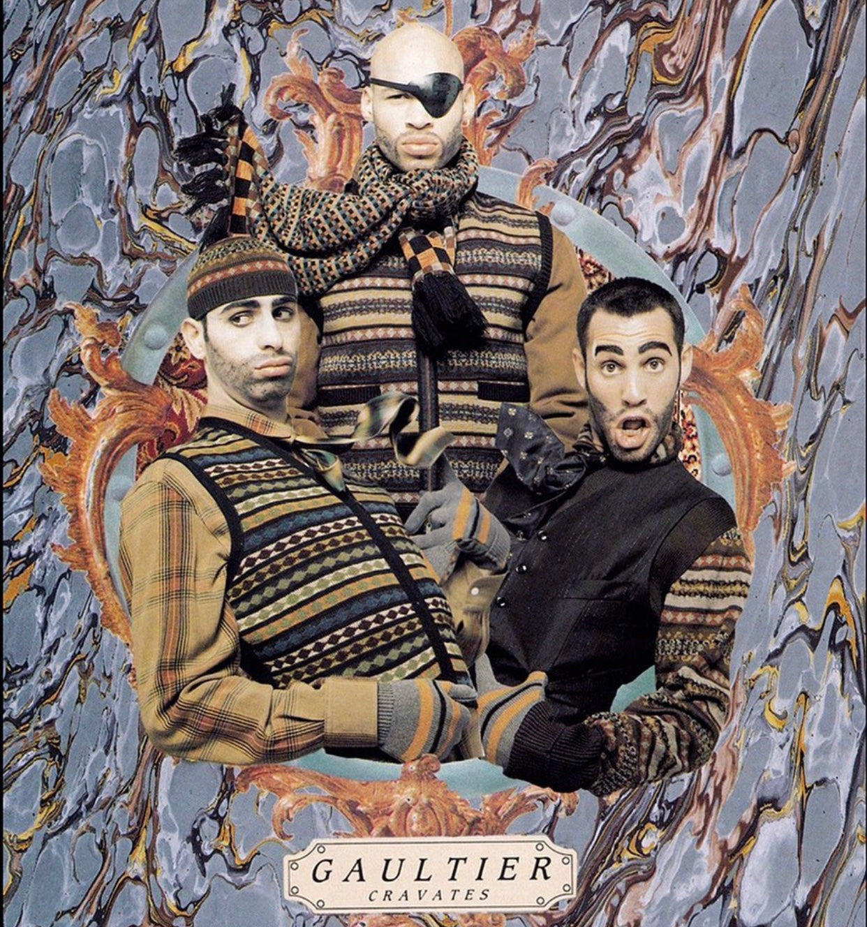 Jean Paul Gaultier Geometrical Knit Dress FW1990