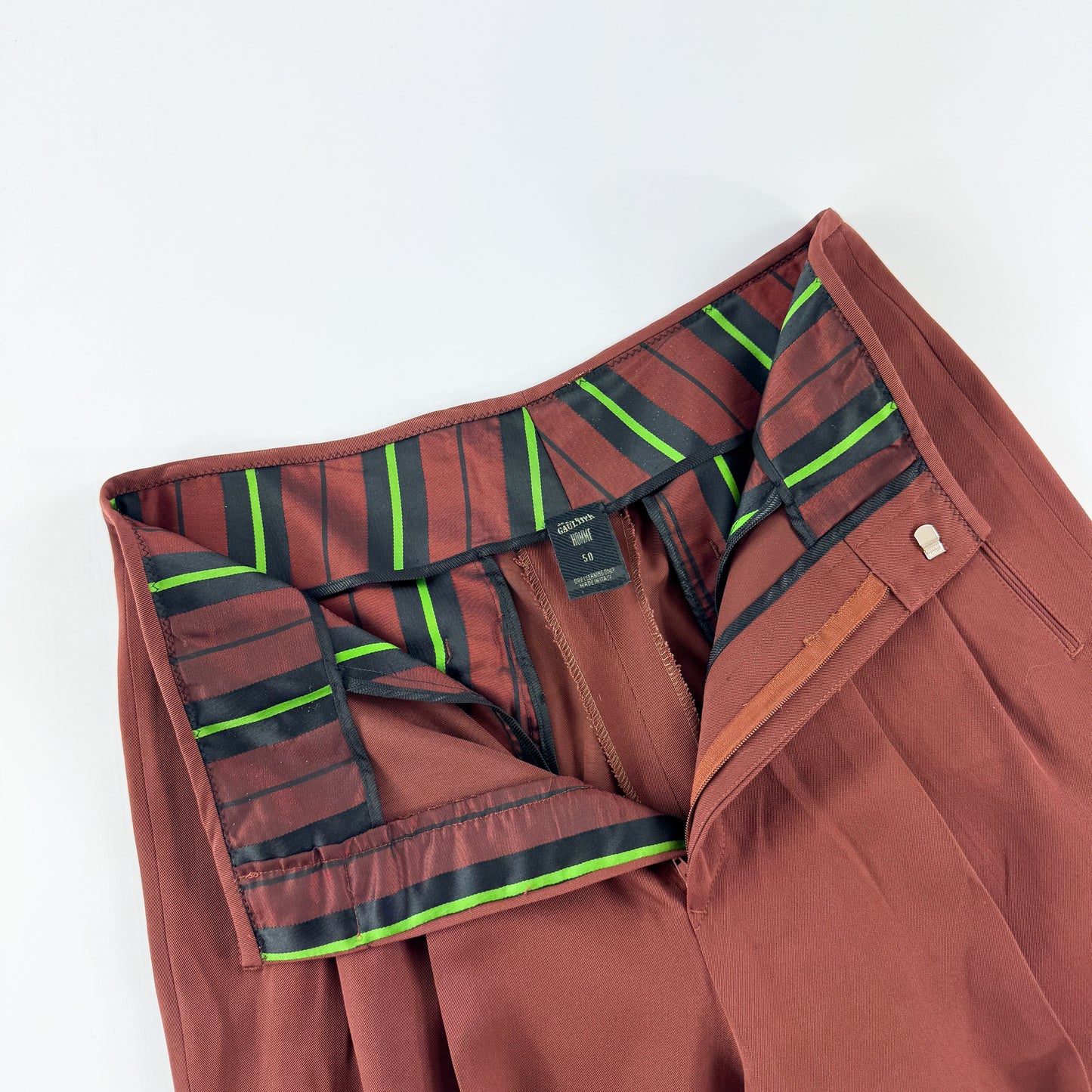 Jean Paul Gaultier Pleated Runway Trousers SS1999