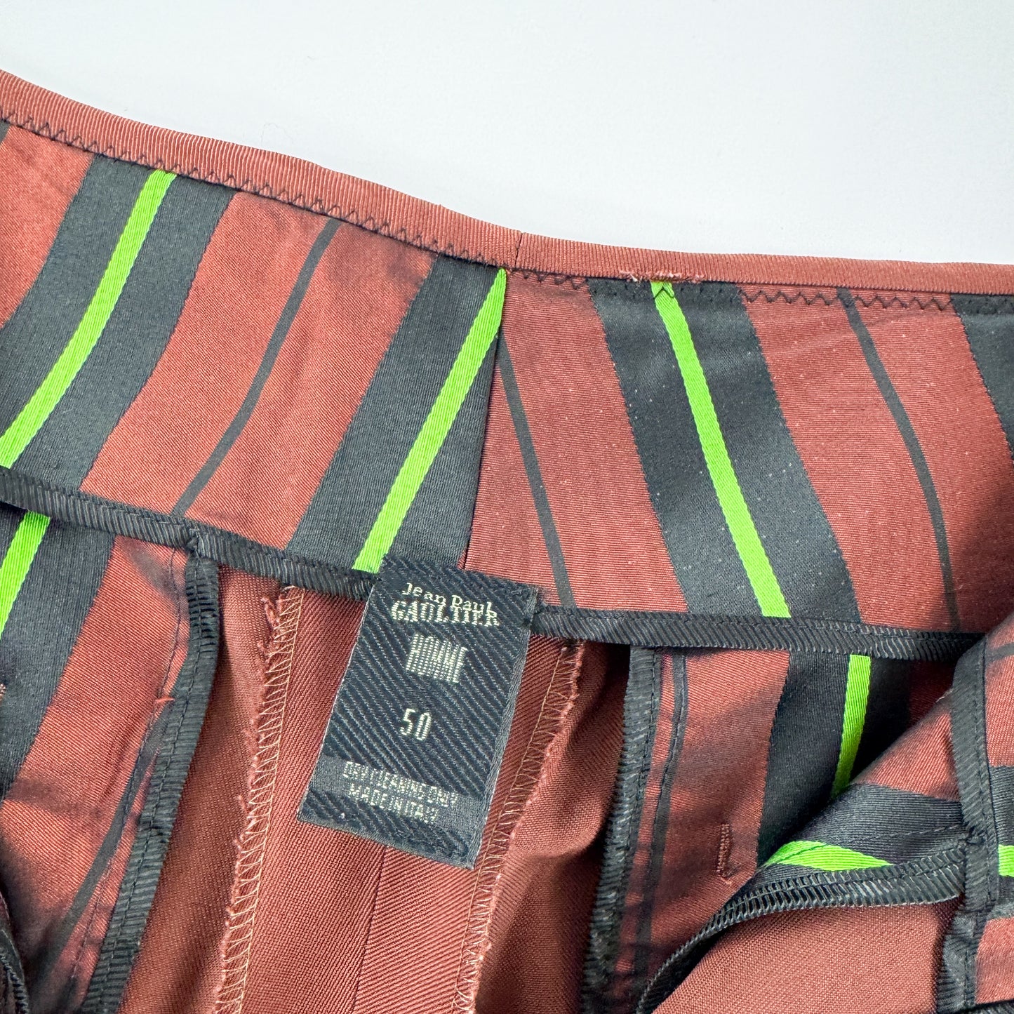 Jean Paul Gaultier Pleated Runway Trousers SS1999