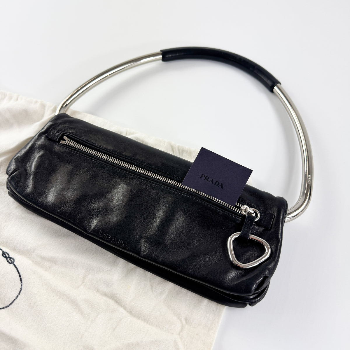 Prada Metal Ring Handle Bag SS2001