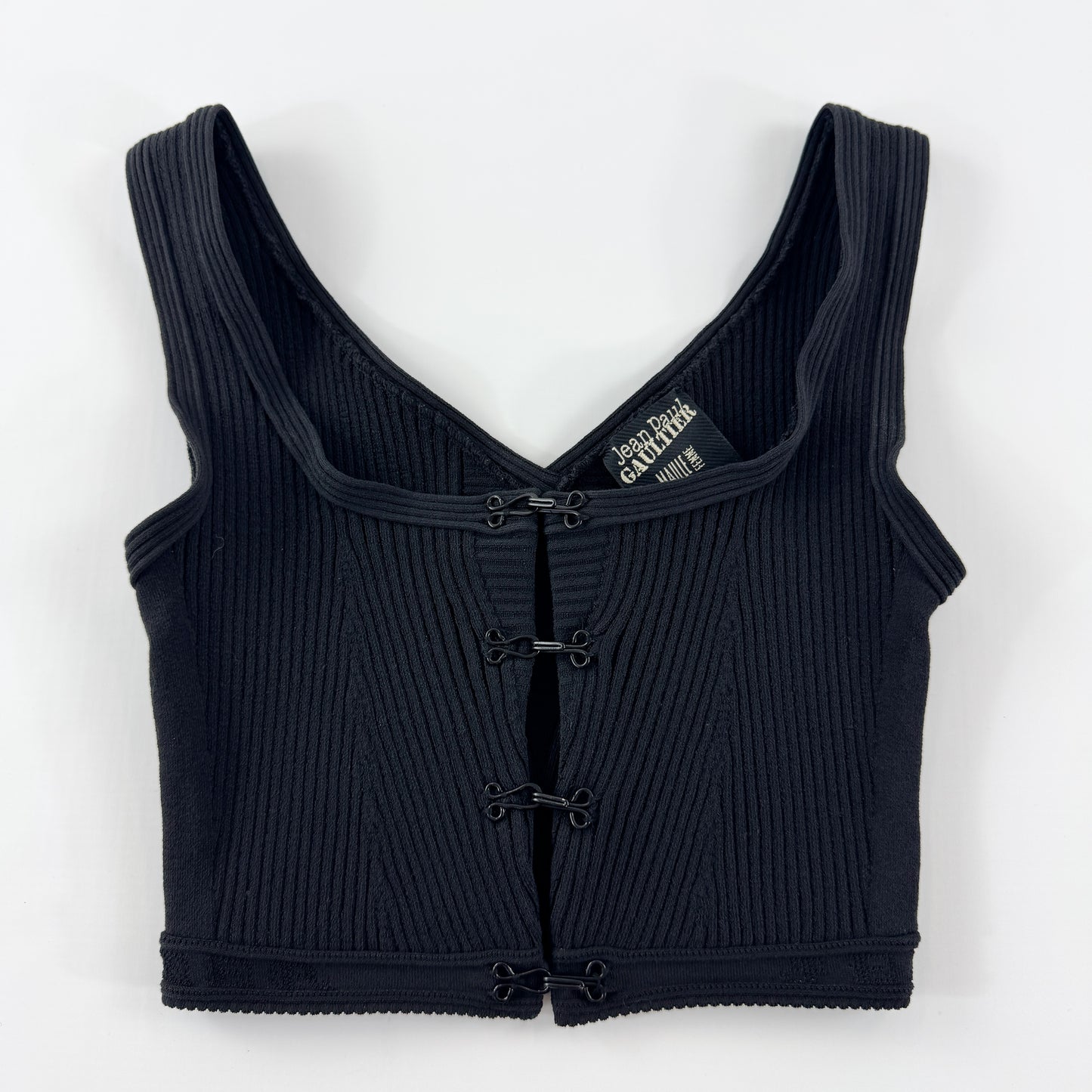 Jean Paul Gaultier Hook & Eye Crop-Top SS1993