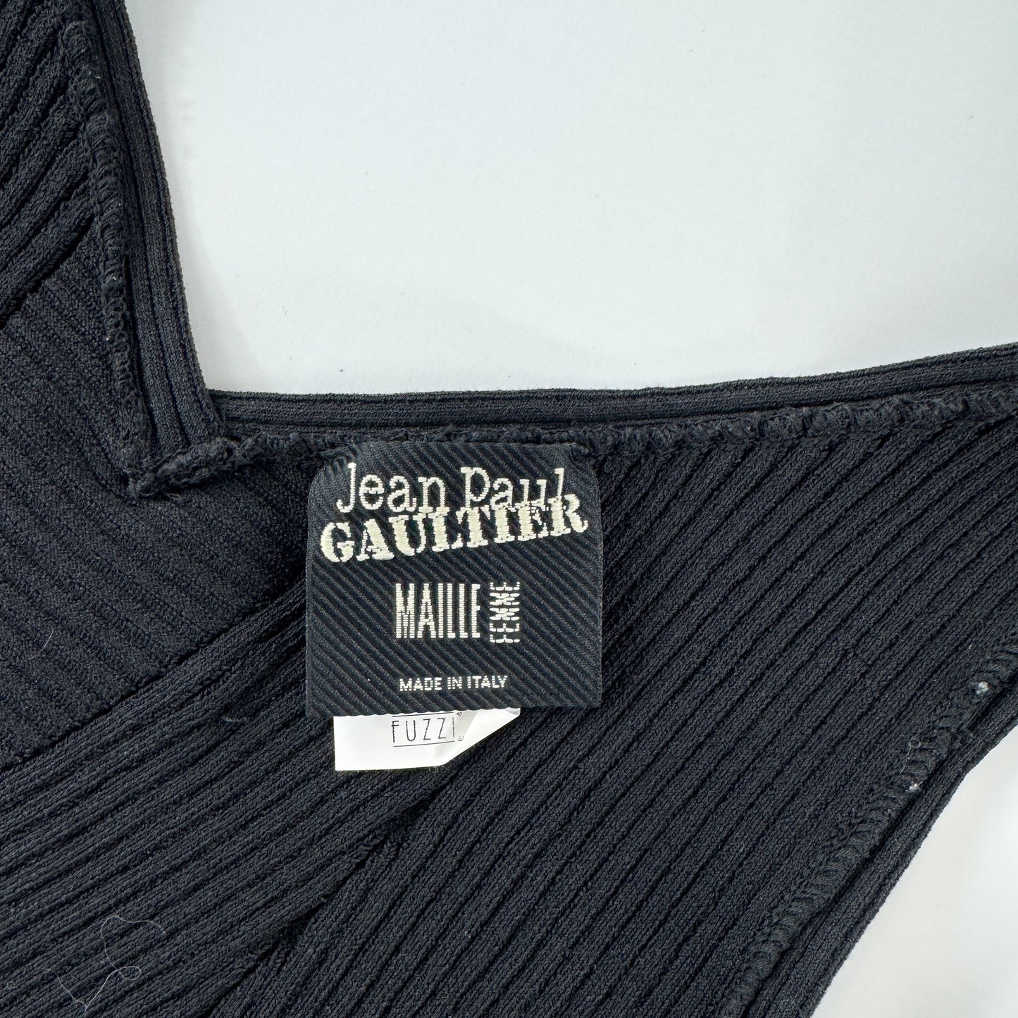 Jean Paul Gaultier Hook & Eye Crop-Top SS1993