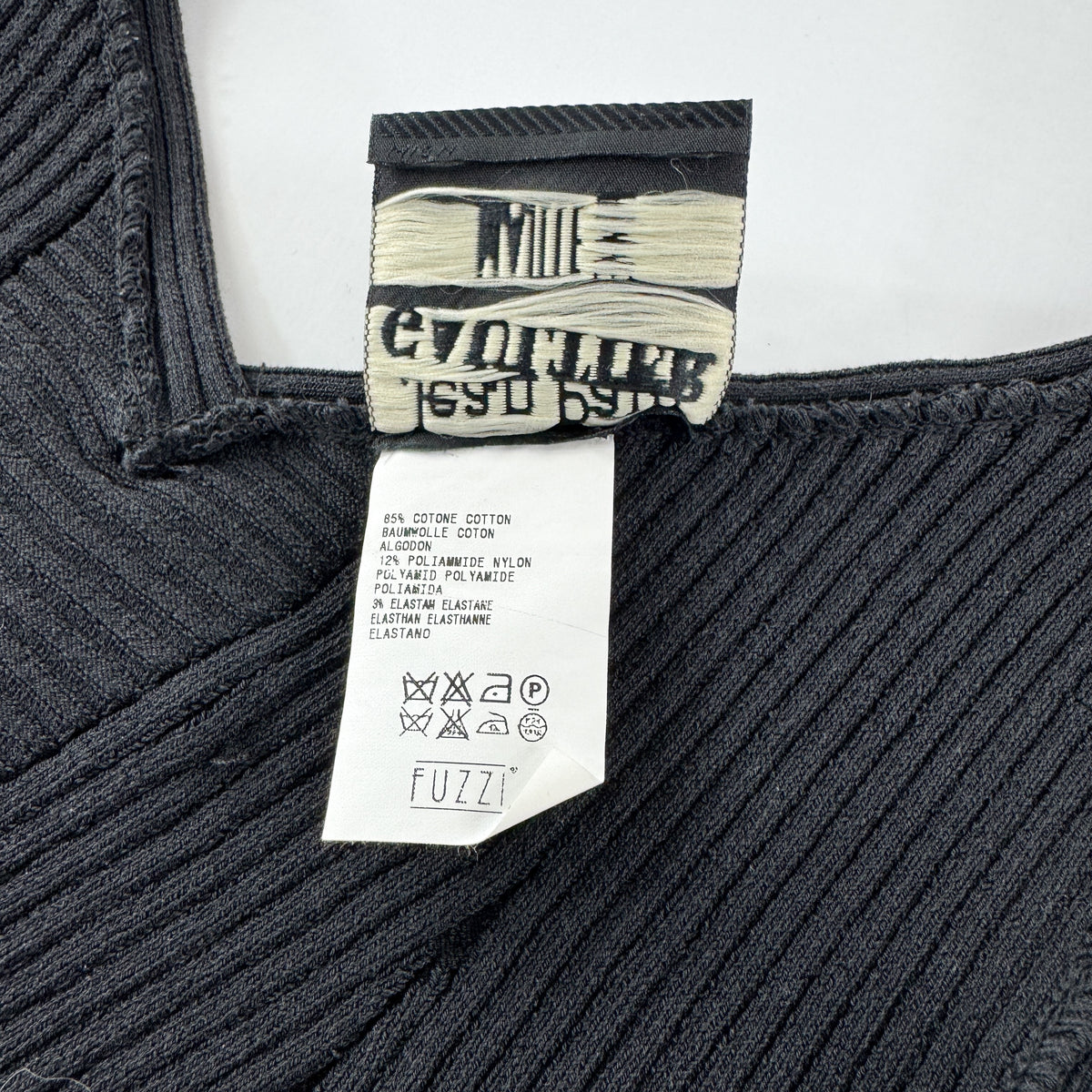 Jean Paul Gaultier Hook & Eye Crop-Top SS1993