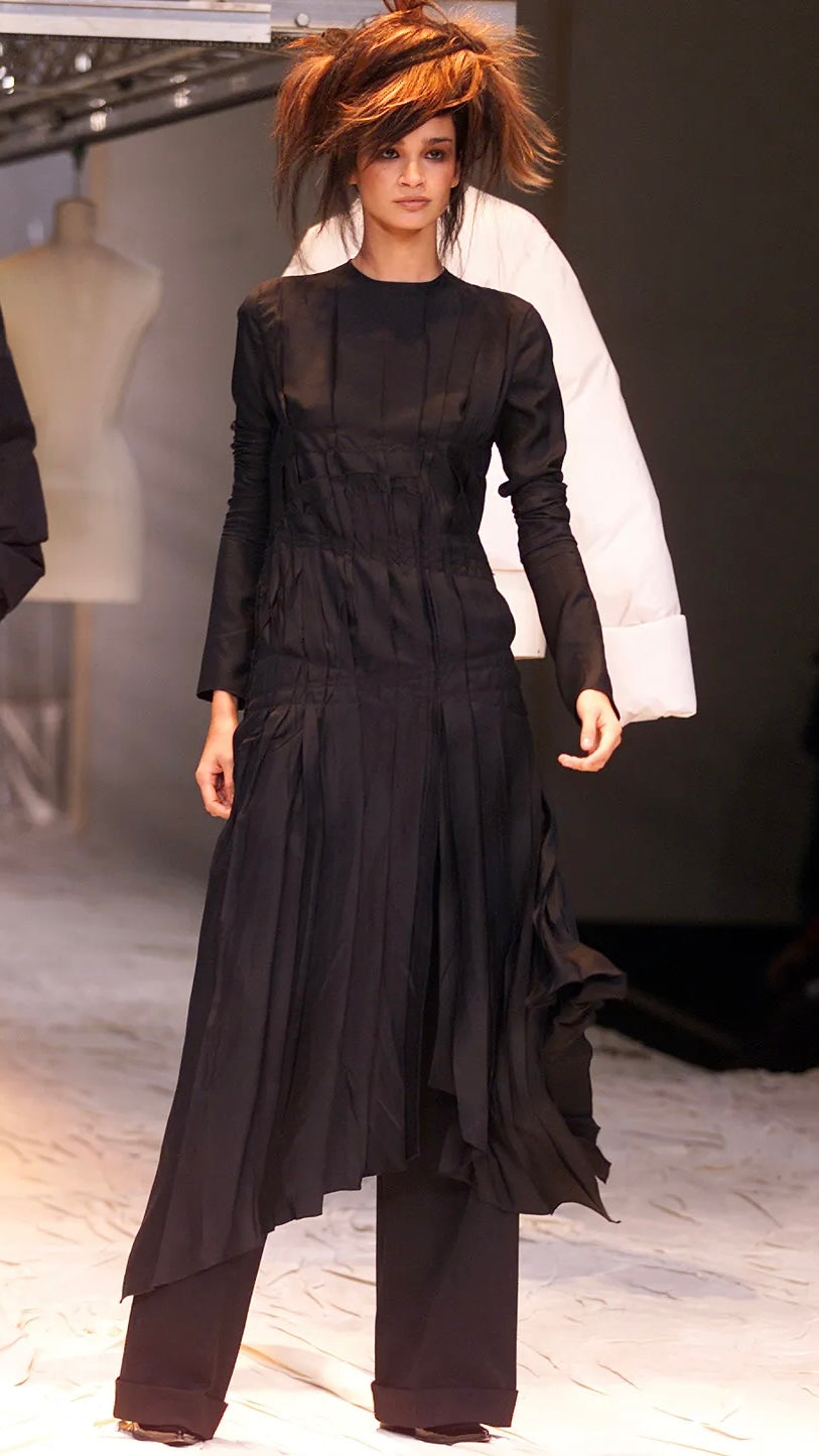 Jean Paul Gaultier Pleated Tail Coat FW2002