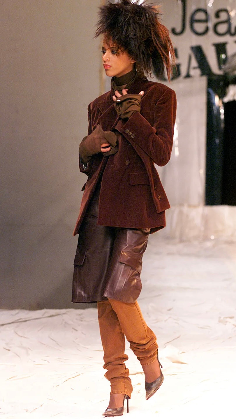 Jean Paul Gaultier Pleated Tail Coat FW2002