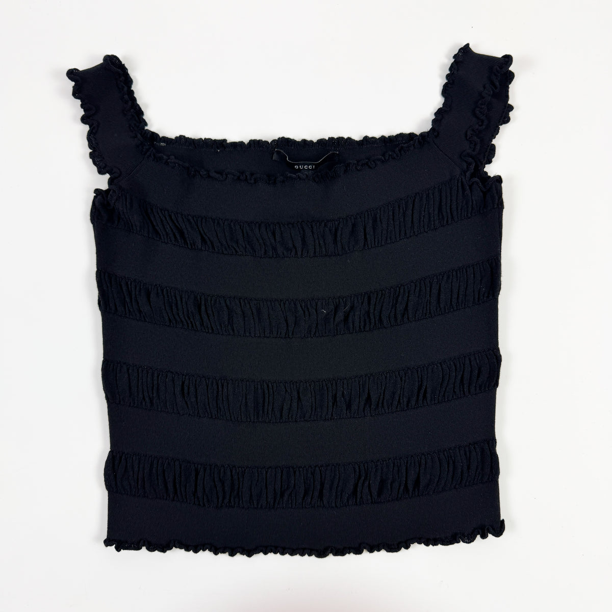 Gucci by Tom Ford Off-Shoulder Silk Camisole 1990s