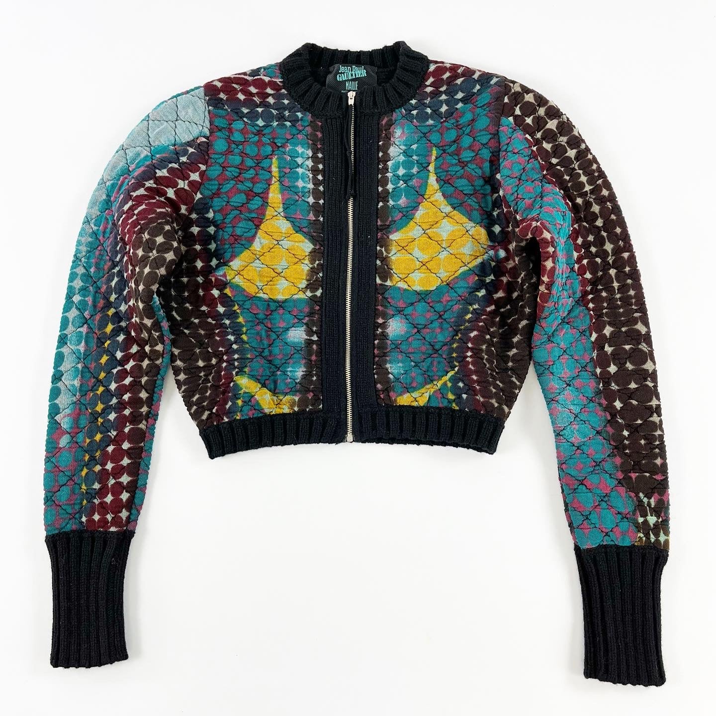 Jean Paul Gaultier Cyberdot Wool Jacket FW1995