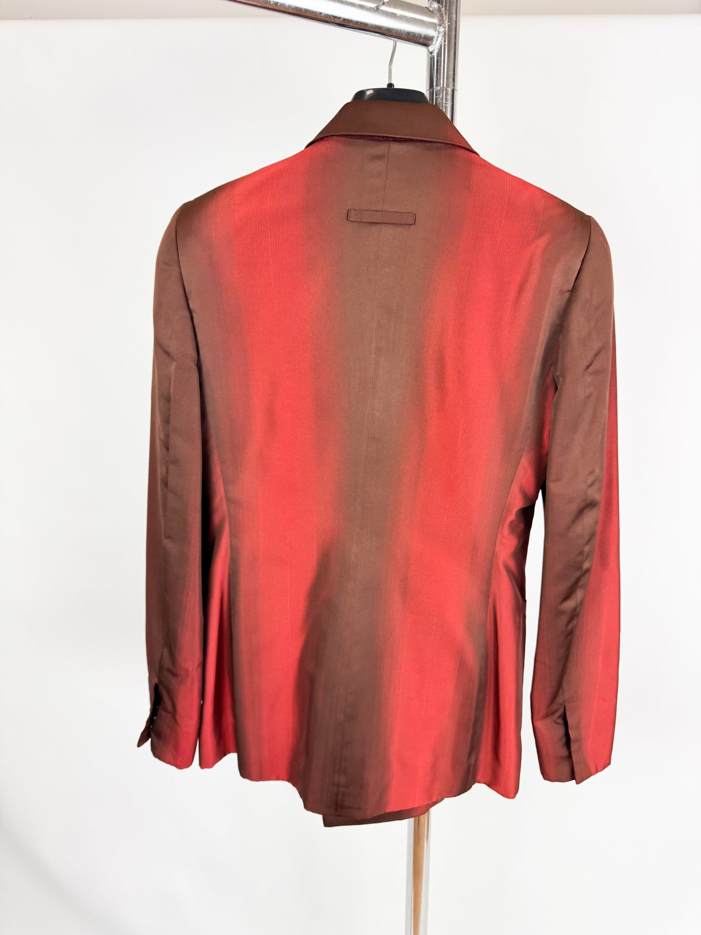 Jean Paul Gaultier Red Gradient Blazer 2000s