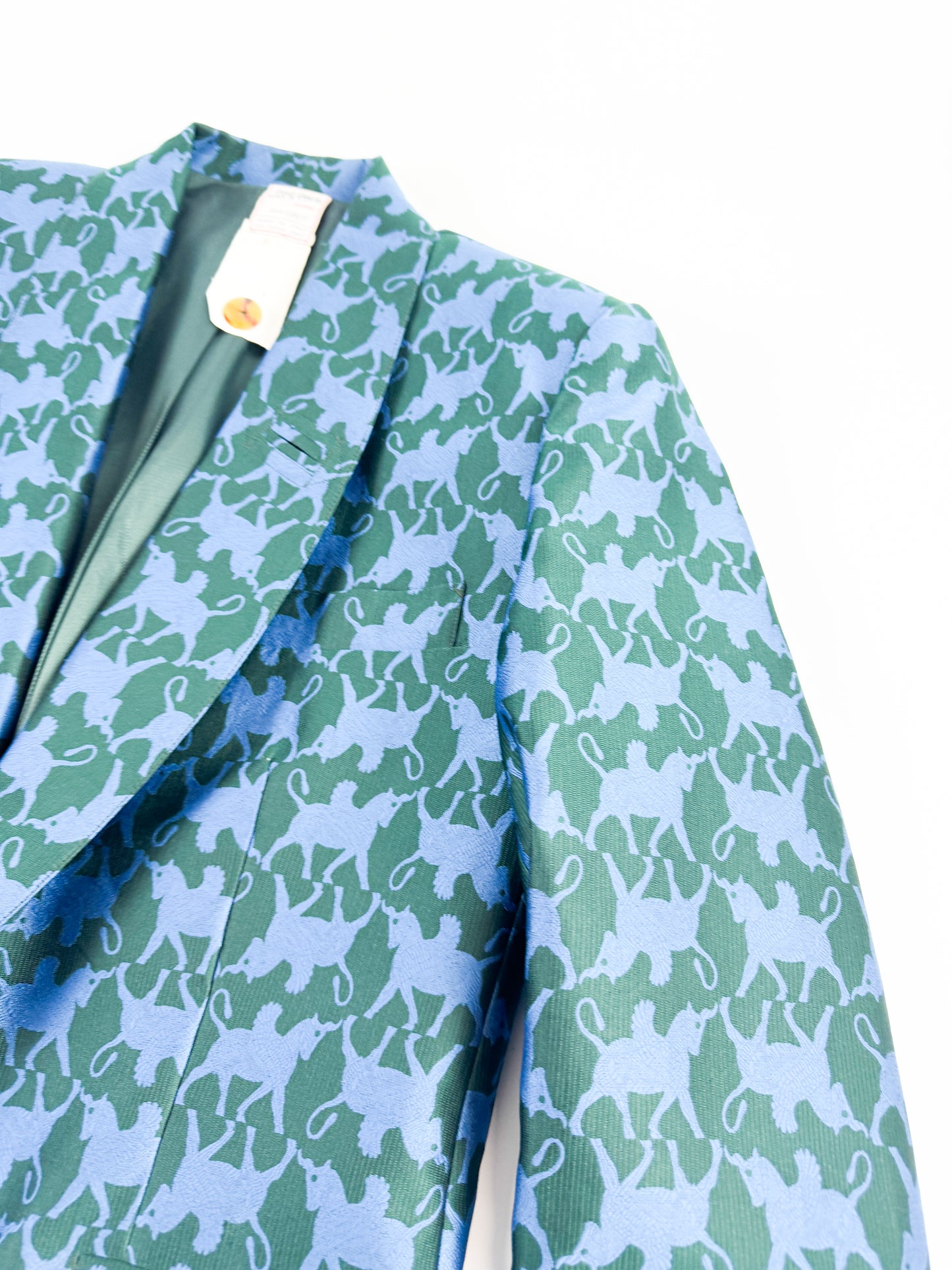 Jean Paul Gaultier Blue Pegasus Blazer FW1985