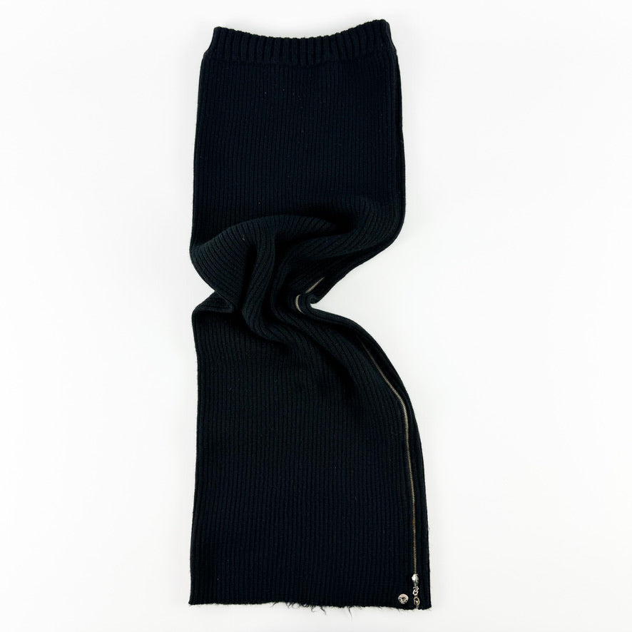 Jean Paul Gaultier Black Knit Maxi Skirt FW1994