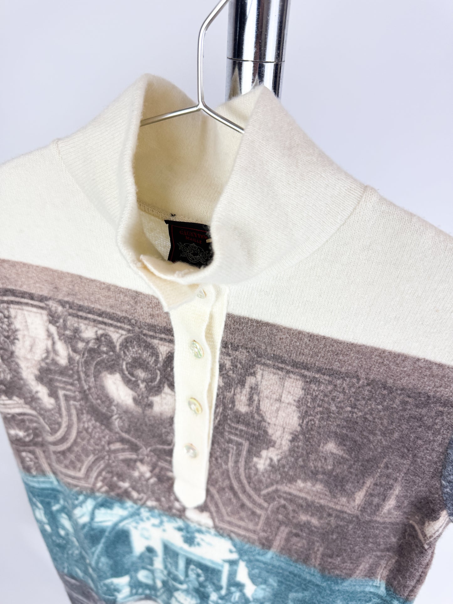 Jean Paul Gaultier Courtyard Wool Mini Dress FW1999