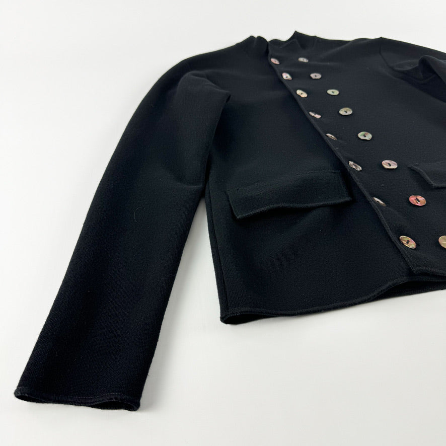 Jean Paul Gaultier Double Breasted Knit Jacket FW1995