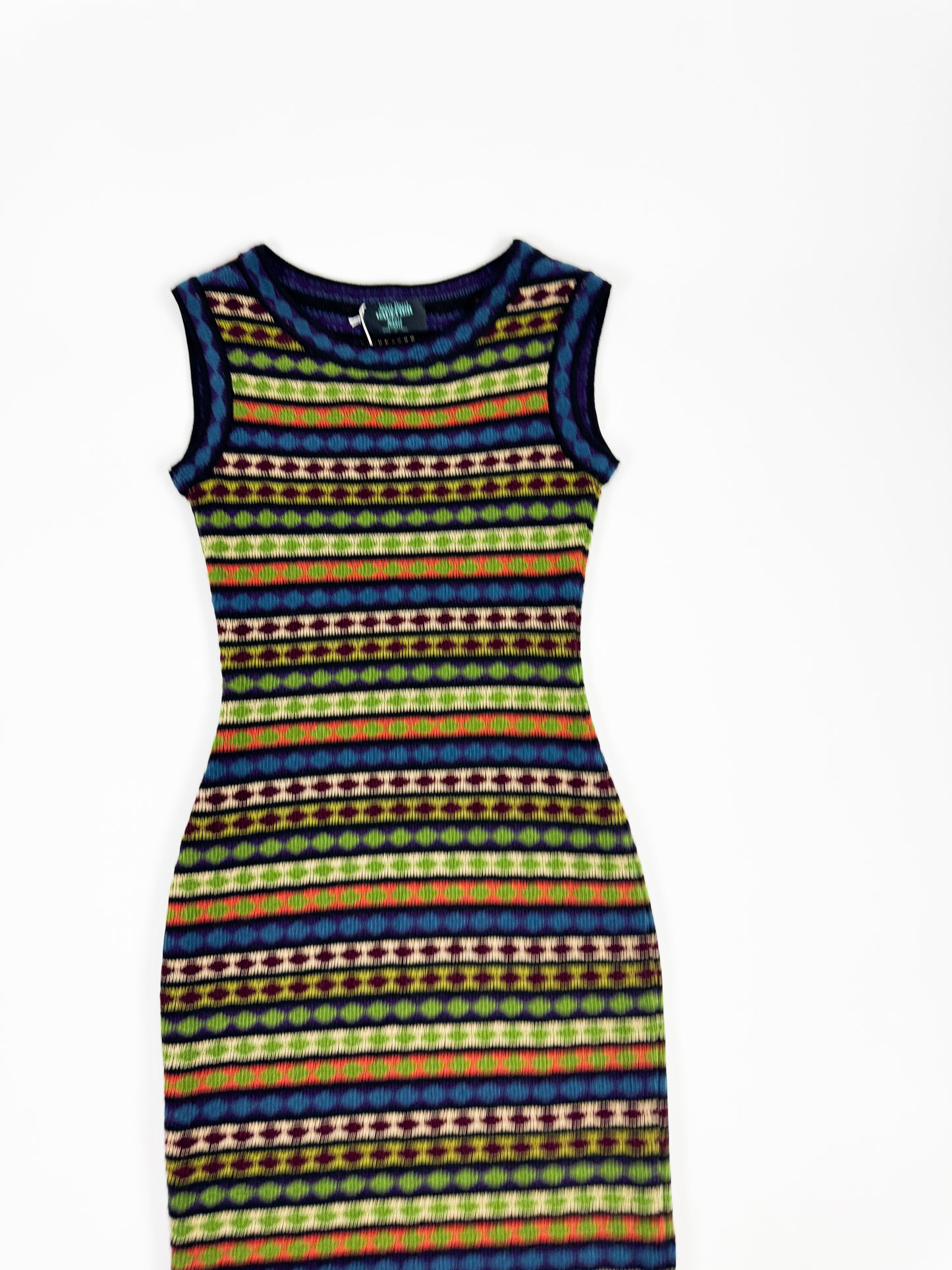 Jean Paul Gaultier Geometrical Knit Dress FW1990