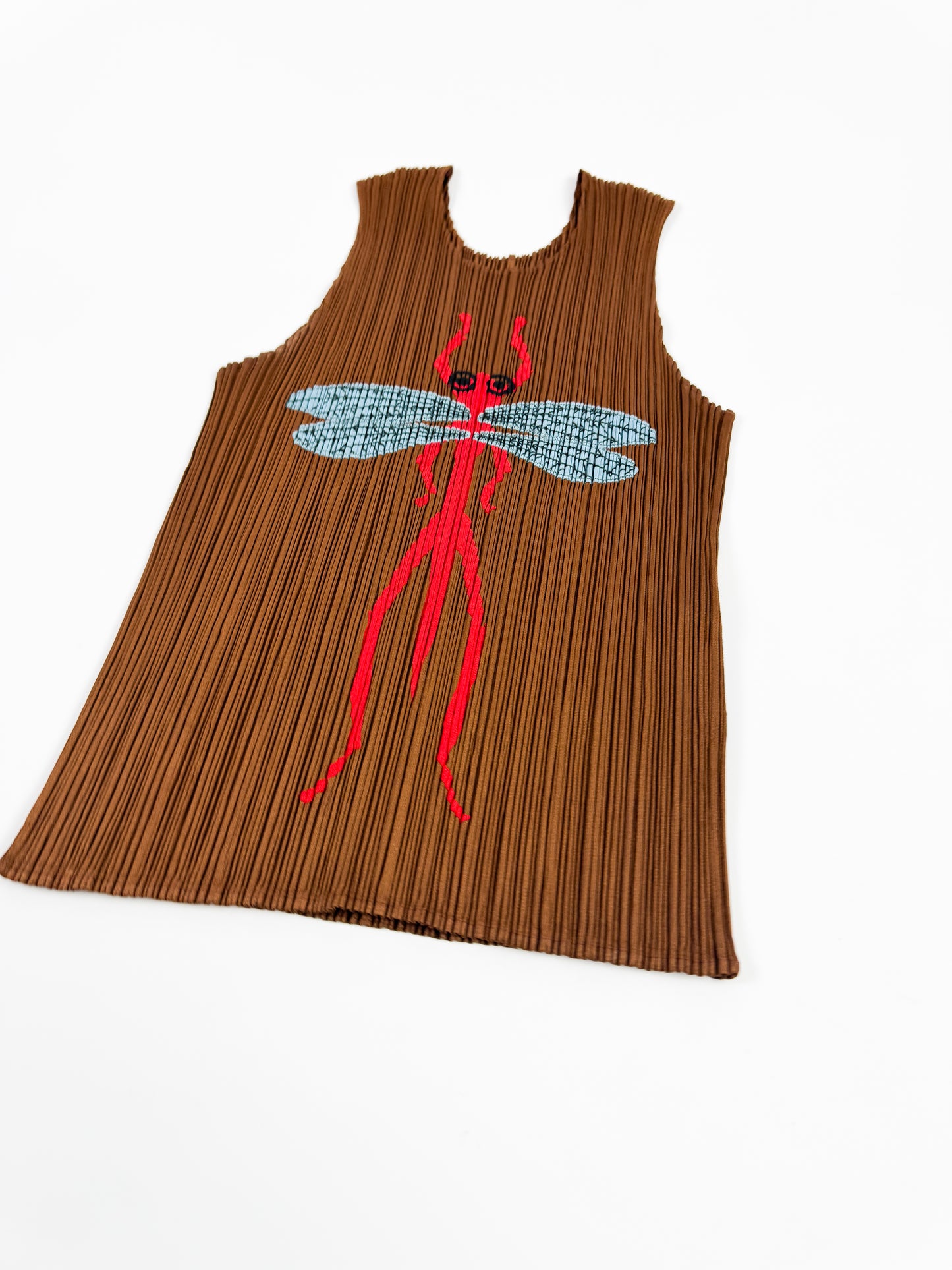 Issey Miyake Pleats Please Dragonfly Top
