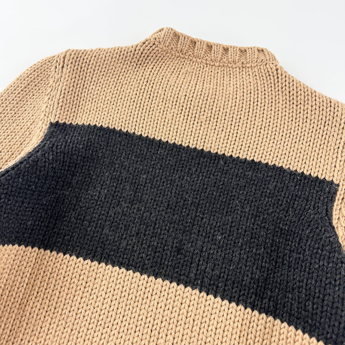 Dolce & Gabbana Heavy Knit with Colour Block Design 1990s