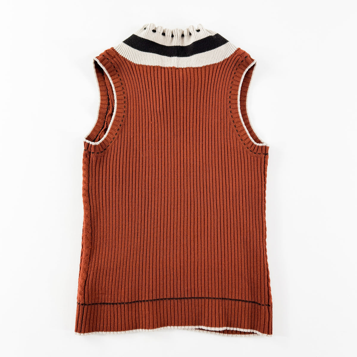Gucci Drawstring V-Neck Knit FW2007