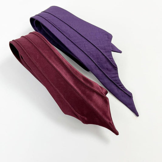 Thierry Mugler Batwing Silk Ties