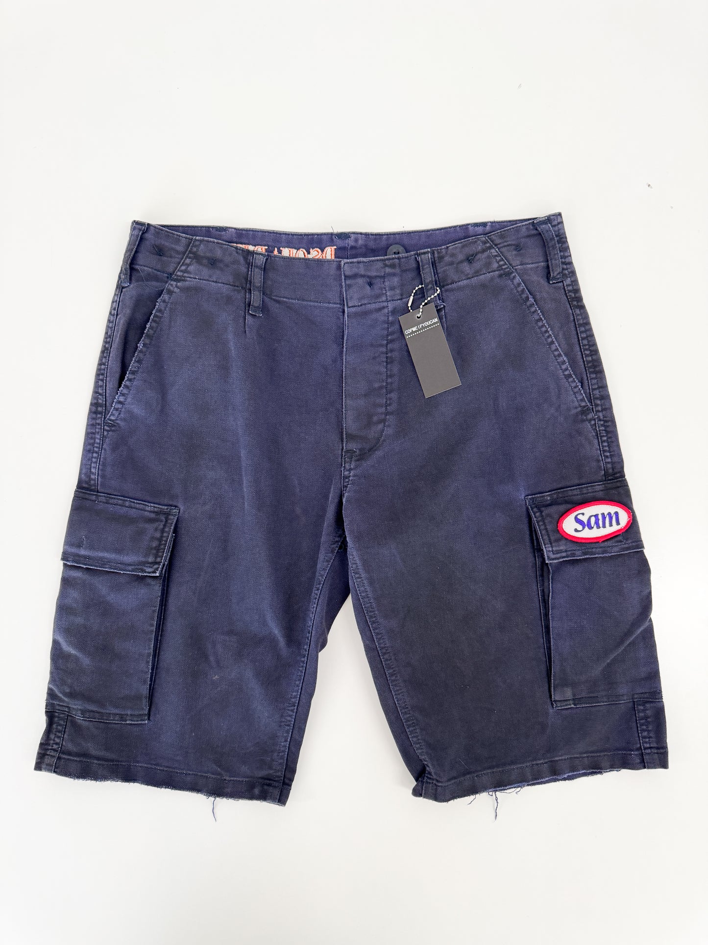 Dsquared² Navy Cargo Shorts 2000s