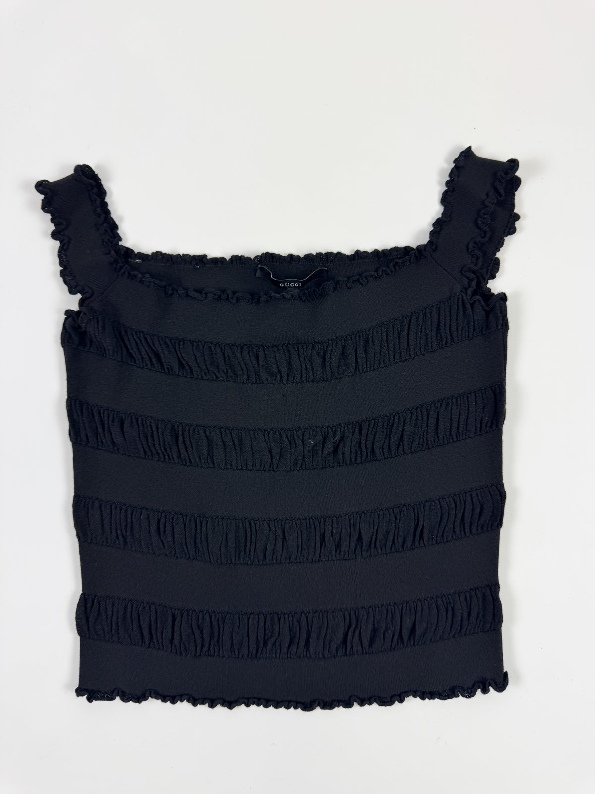 Gucci by Tom Ford Off-Shoulder Silk Camisole 1990s