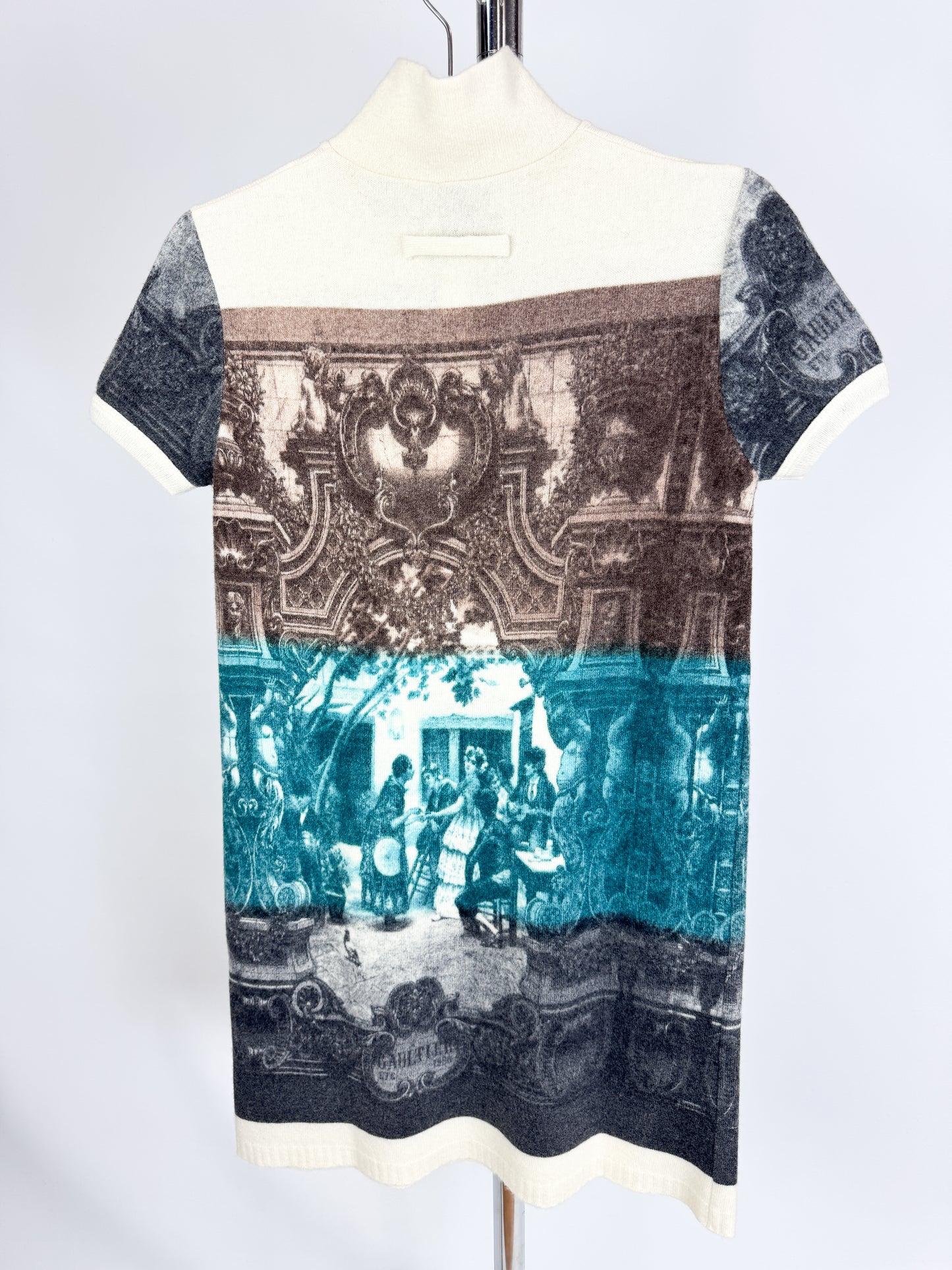 Jean Paul Gaultier Courtyard Wool Mini Dress FW1999