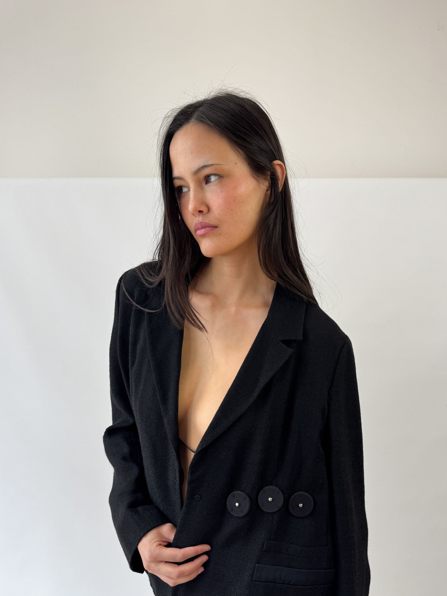 Prada Snap Button Runway Blazer SS2001