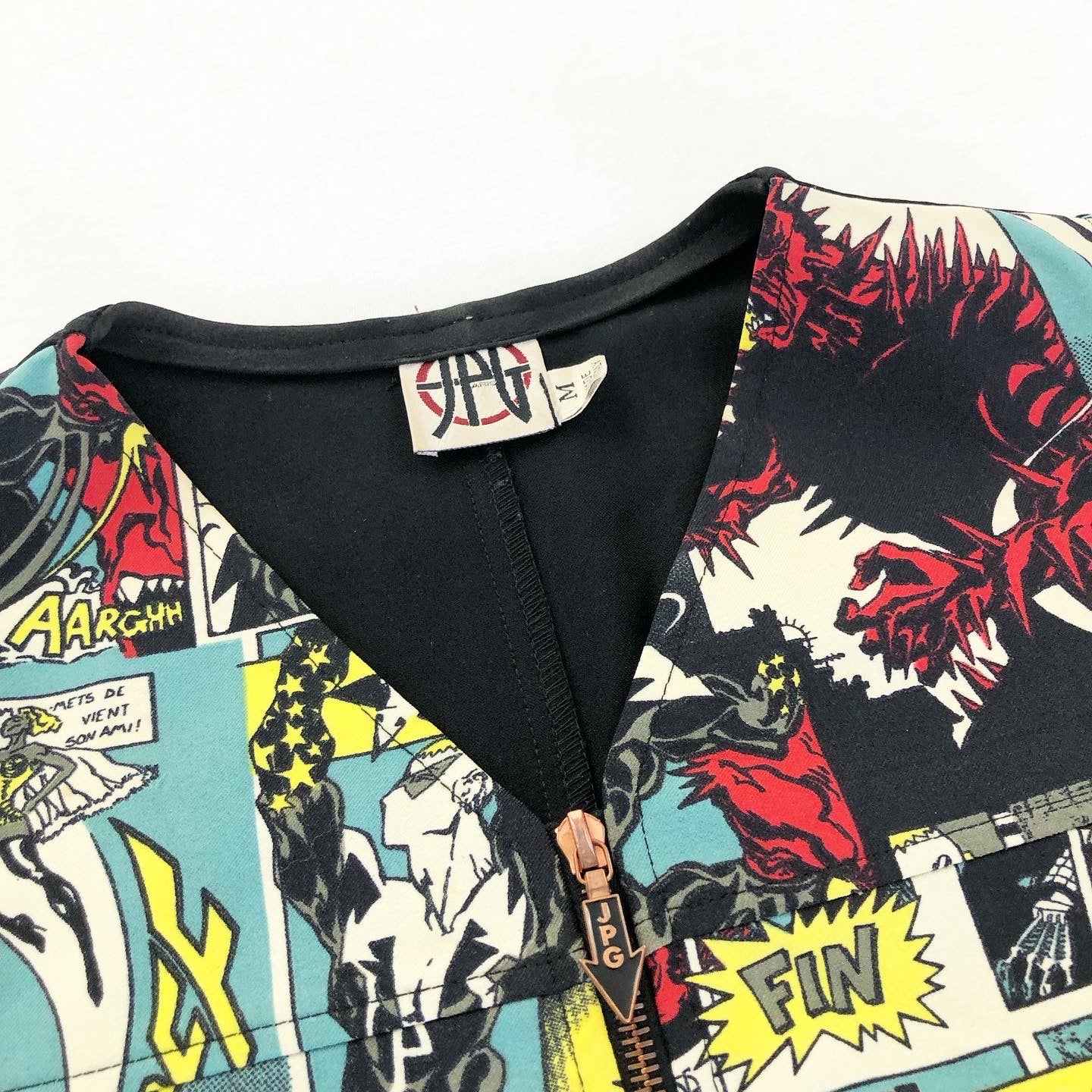 Jean Paul Gaultier Virus Man Comic Vest FW1995