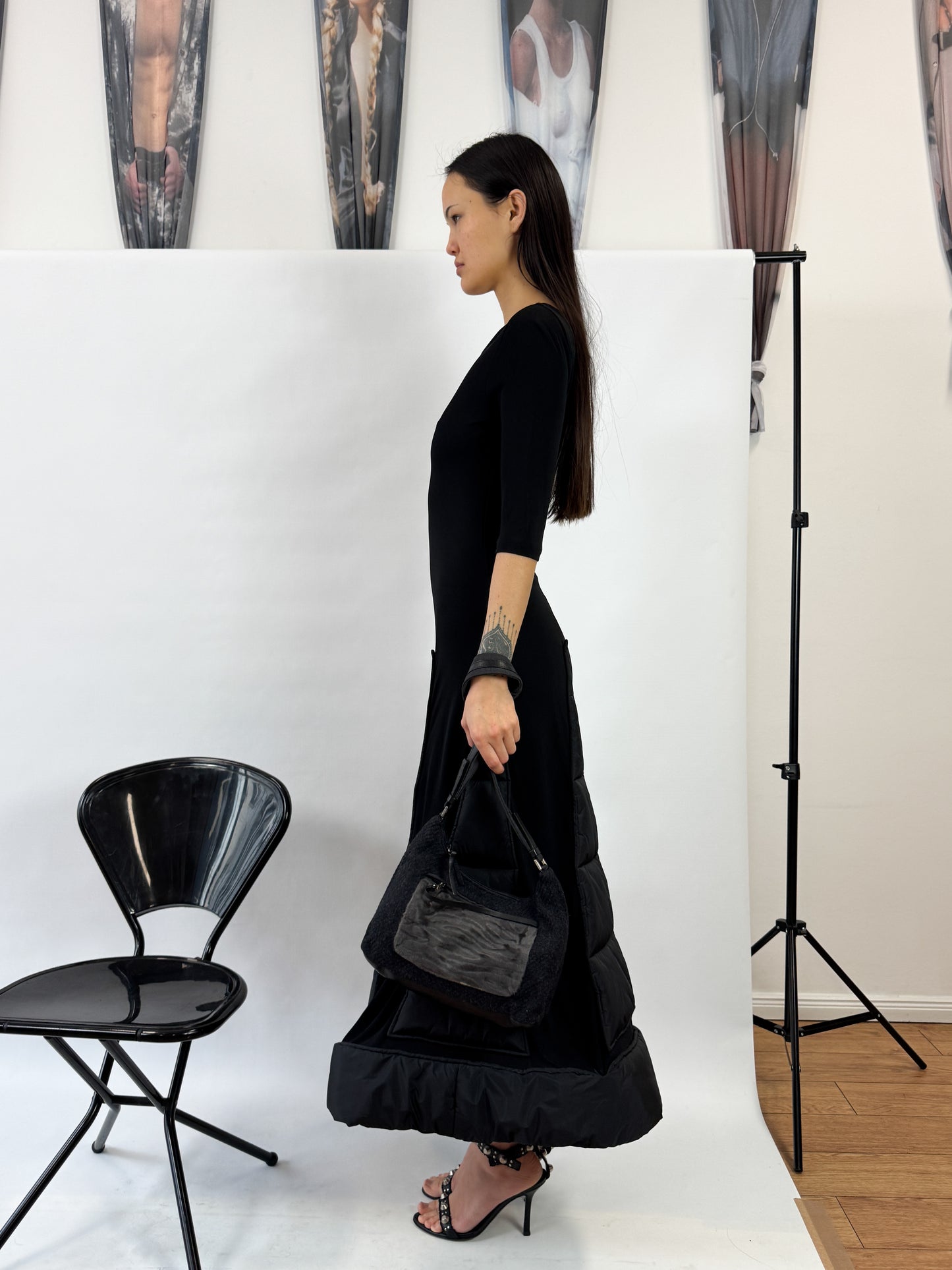 Jean Paul Gaultier Puffer Maxi Dress FW1999