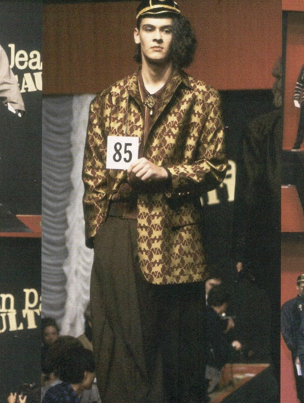 Jean Paul Gaultier Blue Pegasus Blazer FW1985