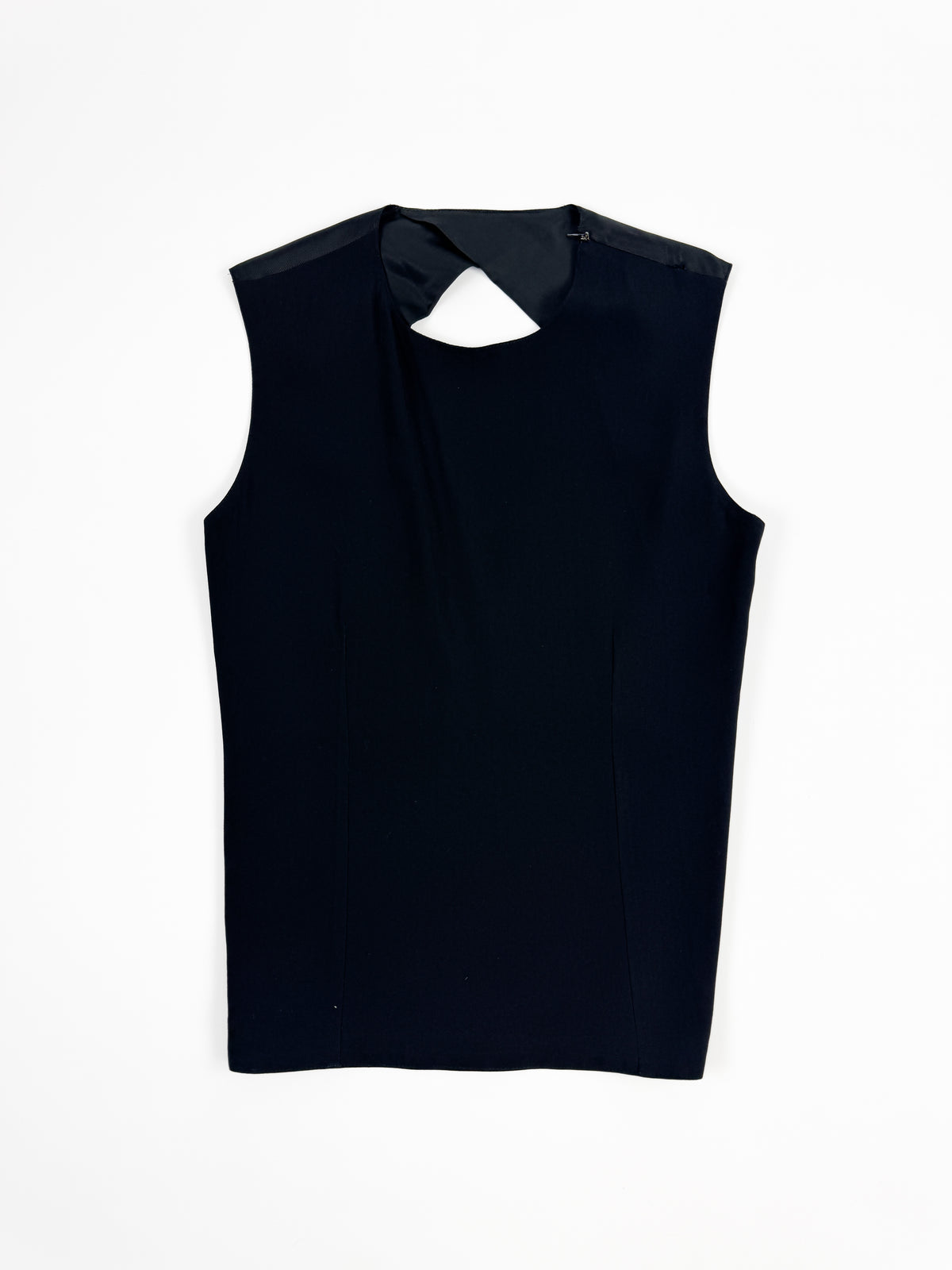 Ann Demeulemeester Backless Tailored Top with Strap 2000s