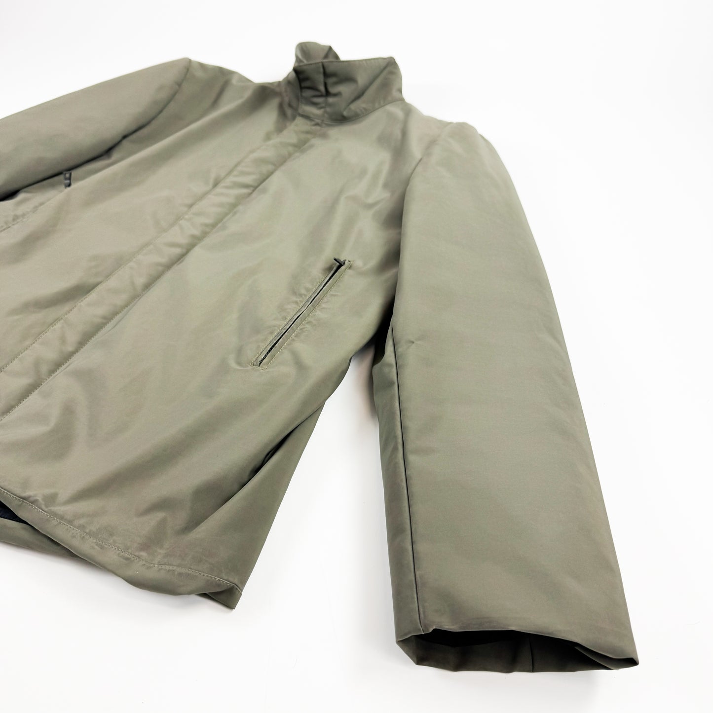 Prada Khaki Ski Puffer Jacket 1990s