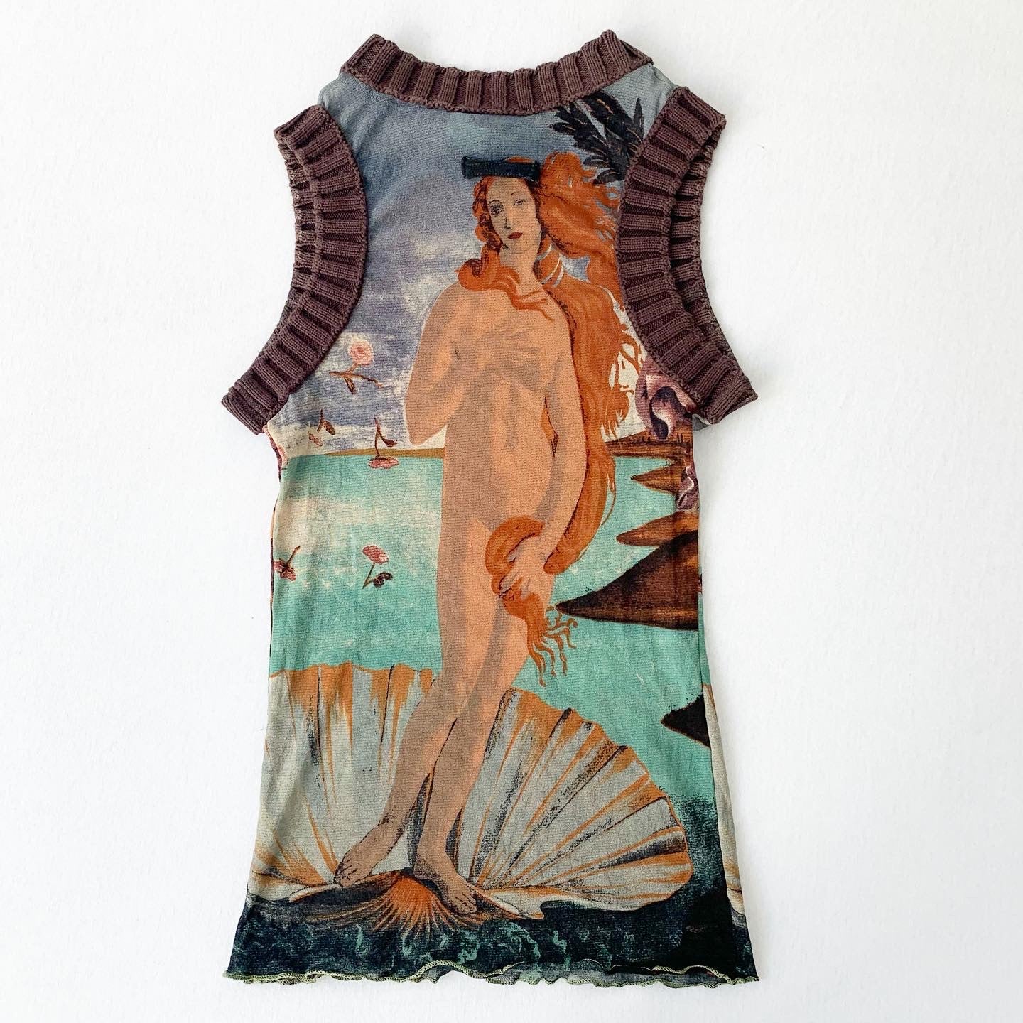 Jean Paul Gaultier Birth of Venus Mesh Vest SS1995