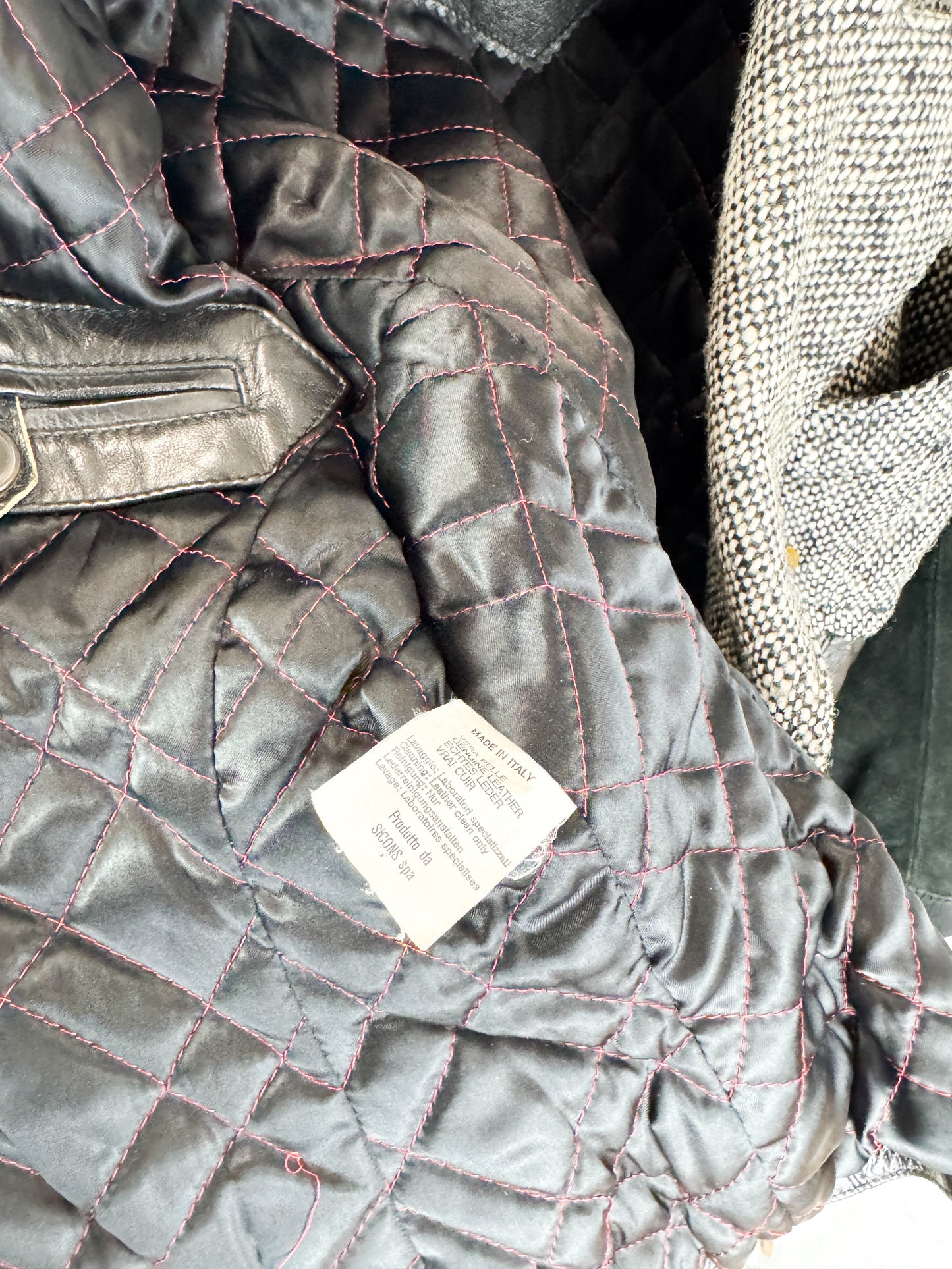 Jean Paul Gaultier Cuir Leather & Suede Biker Jacket 1980s