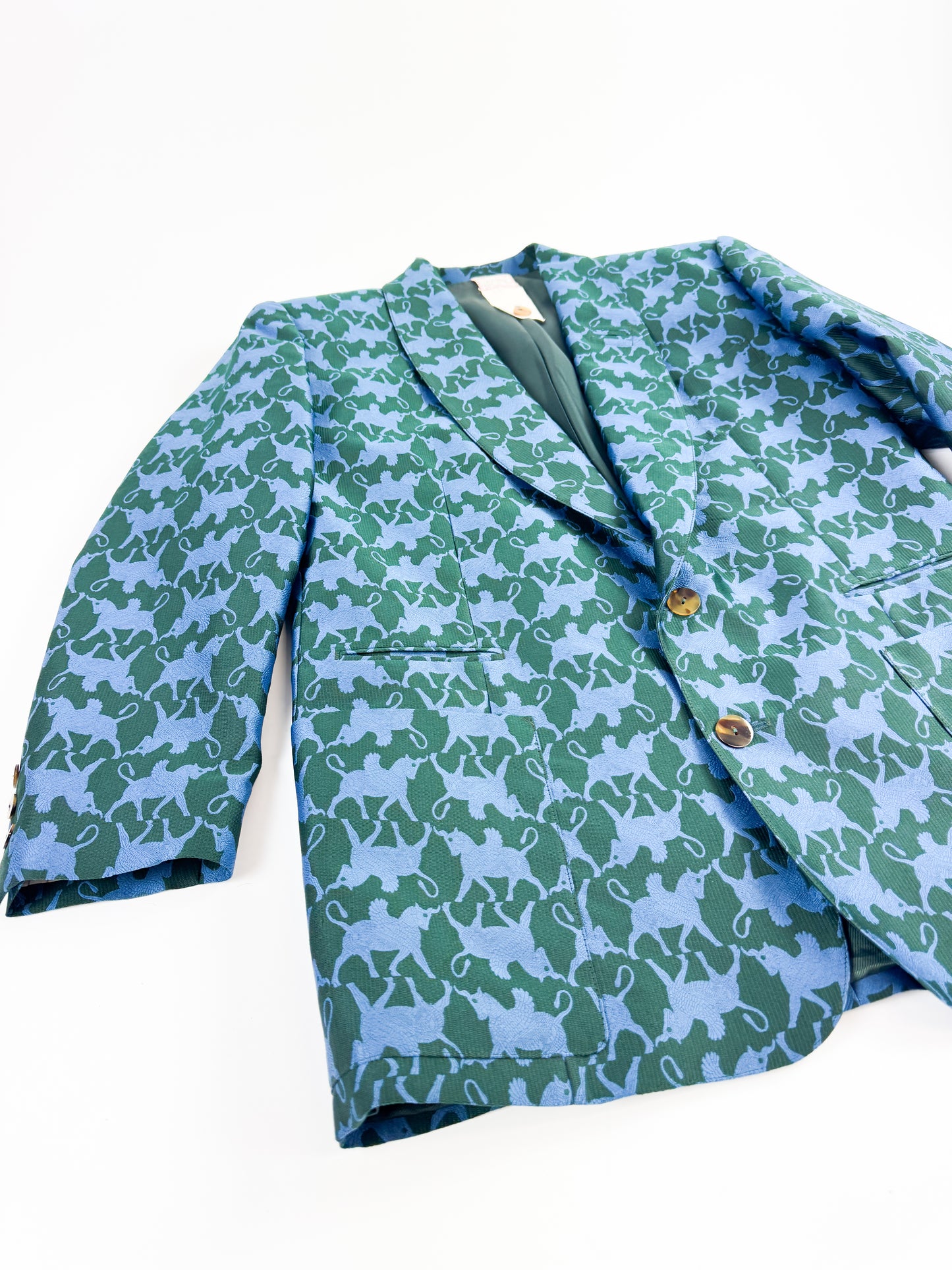 Jean Paul Gaultier Blue Pegasus Blazer FW1985