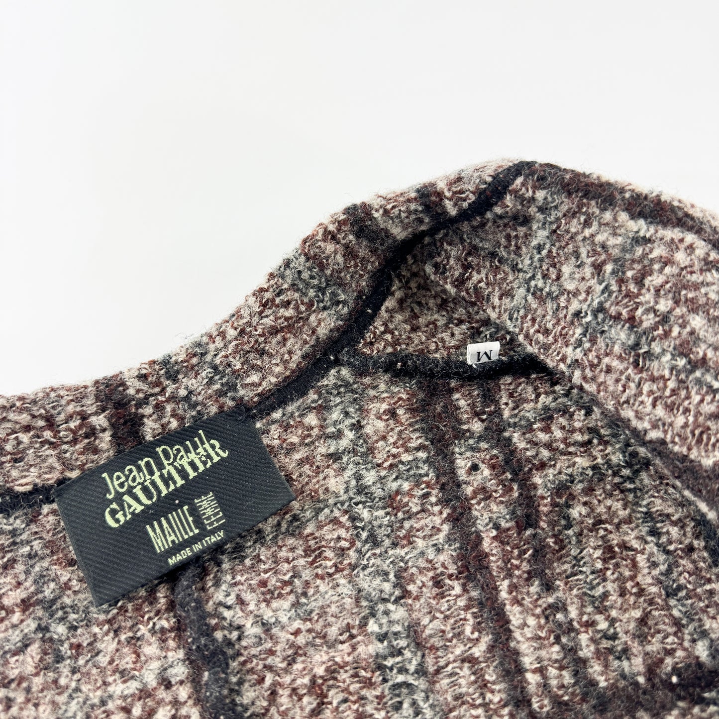 Jean Paul Gaultier Asymmetrical Check Runway Jacket FW2001