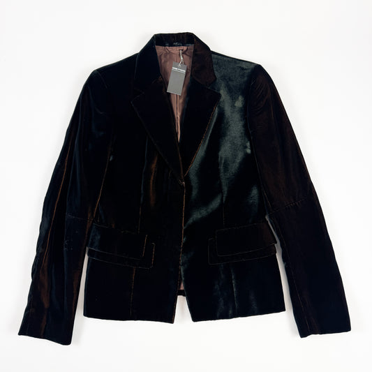 Gucci Liquid Velvet Blazer FW1999 Runway