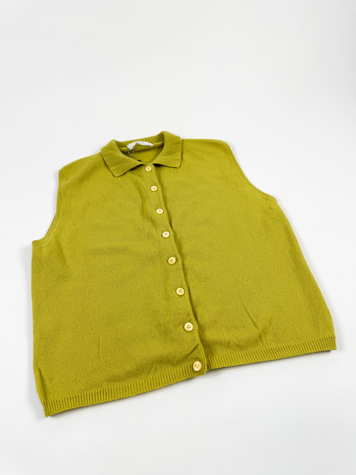 Prada Cashmere Button Up Top FW1996