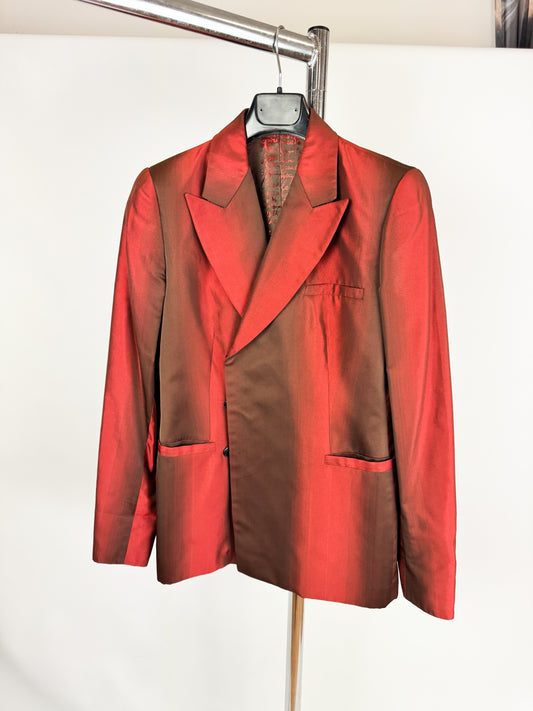 Jean Paul Gaultier Red Gradient Blazer 2000s