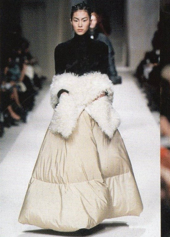 Jean Paul Gaultier Puffer Maxi Dress FW1999