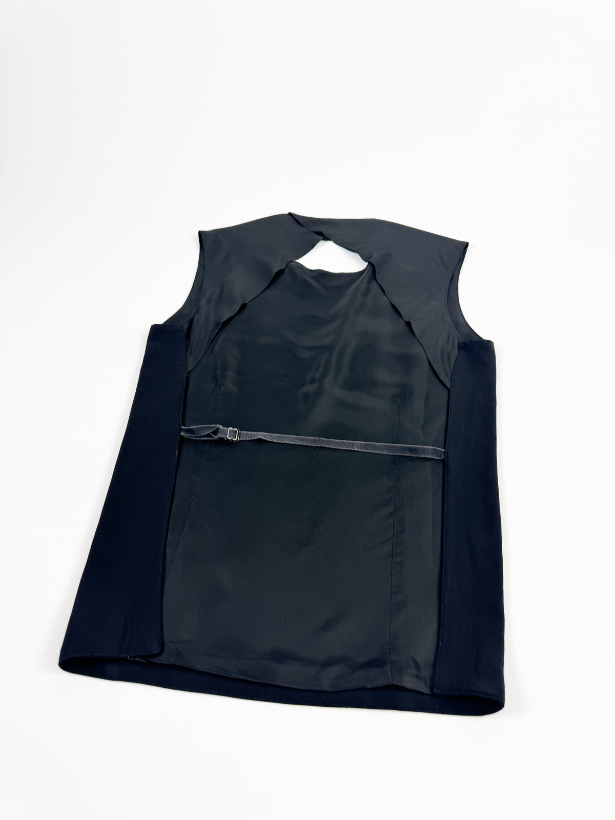Ann Demeulemeester Backless Tailored Top with Strap 2000s