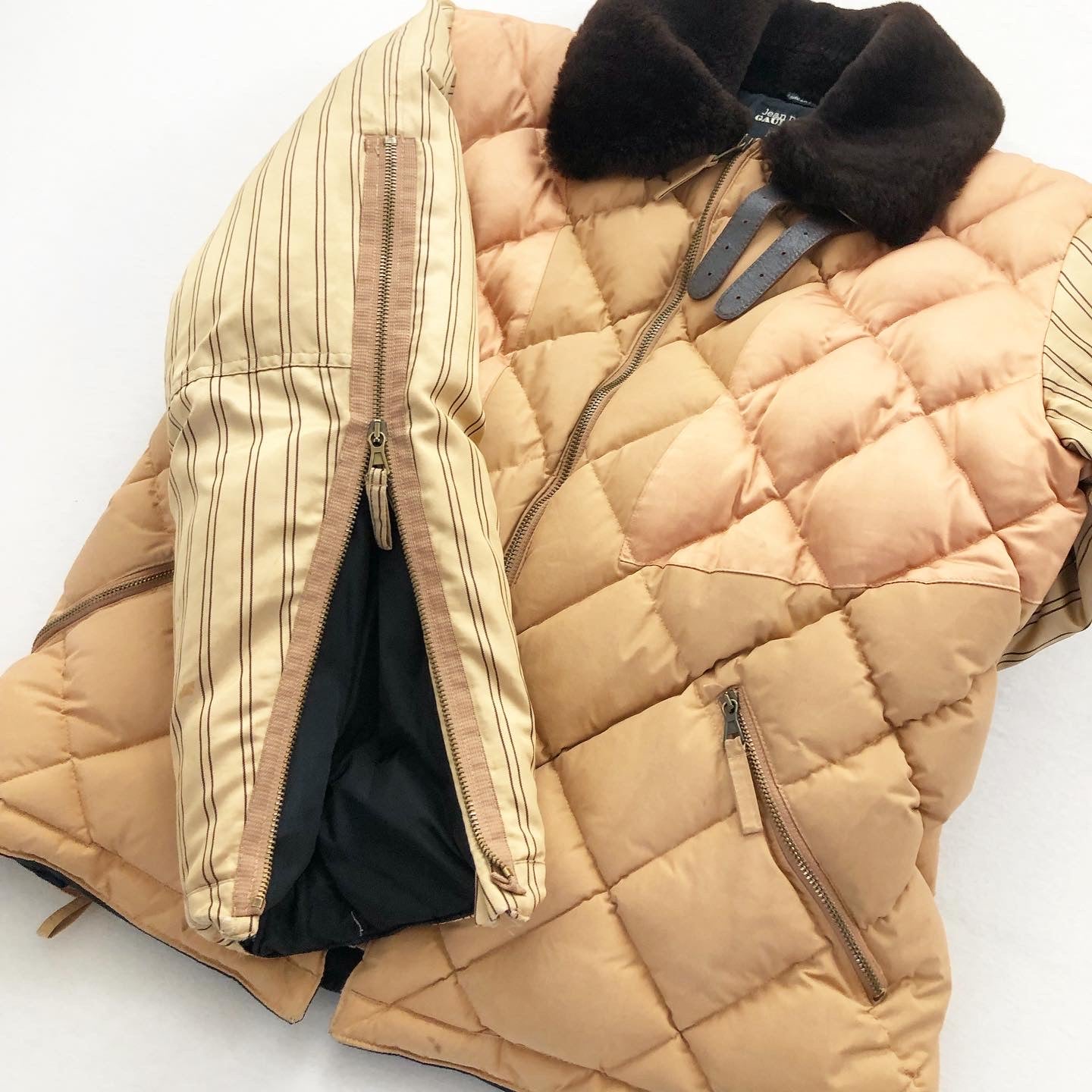 Jean Paul Gaultier Men's Quilted Puffer FW2003