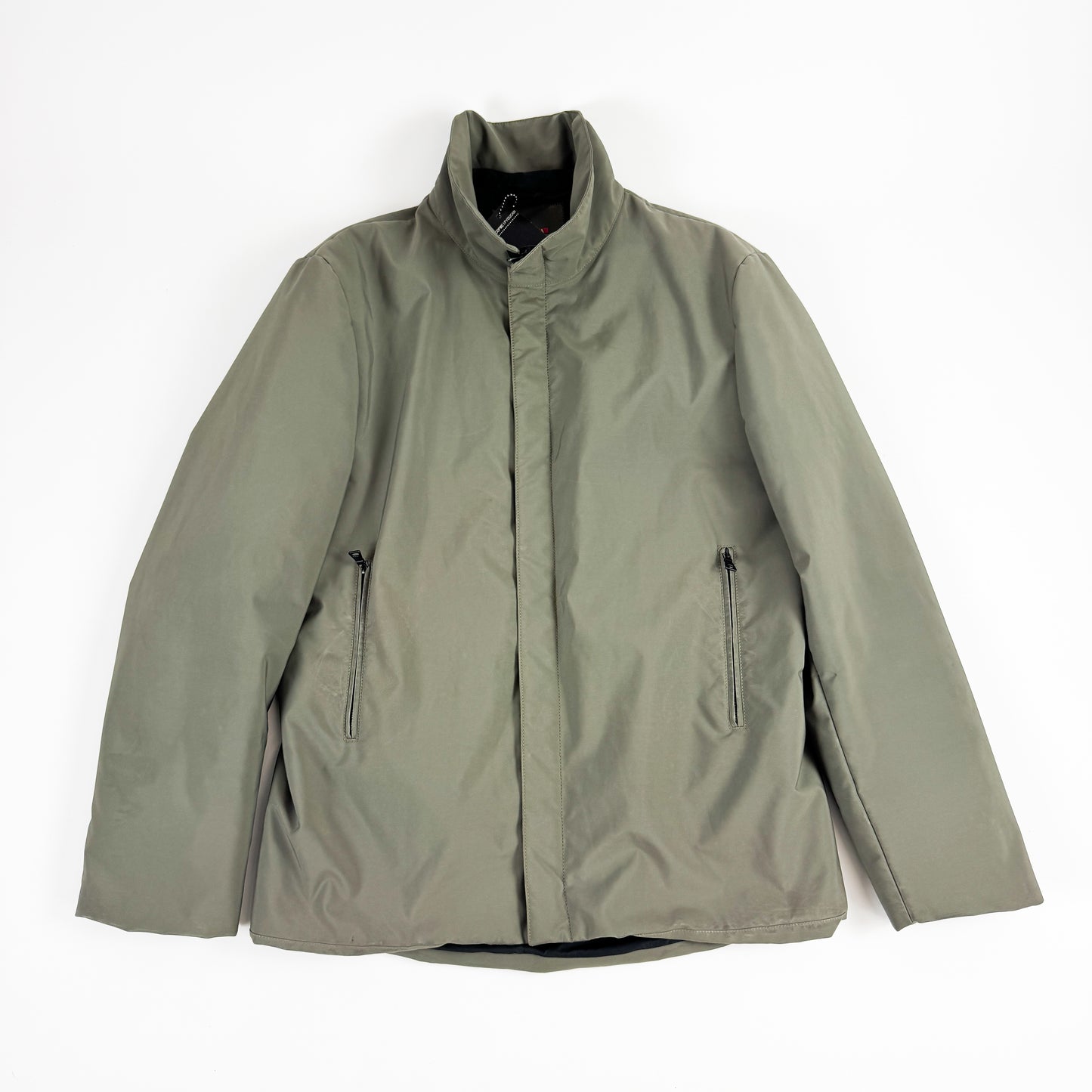 Prada Khaki Ski Puffer Jacket 1990s