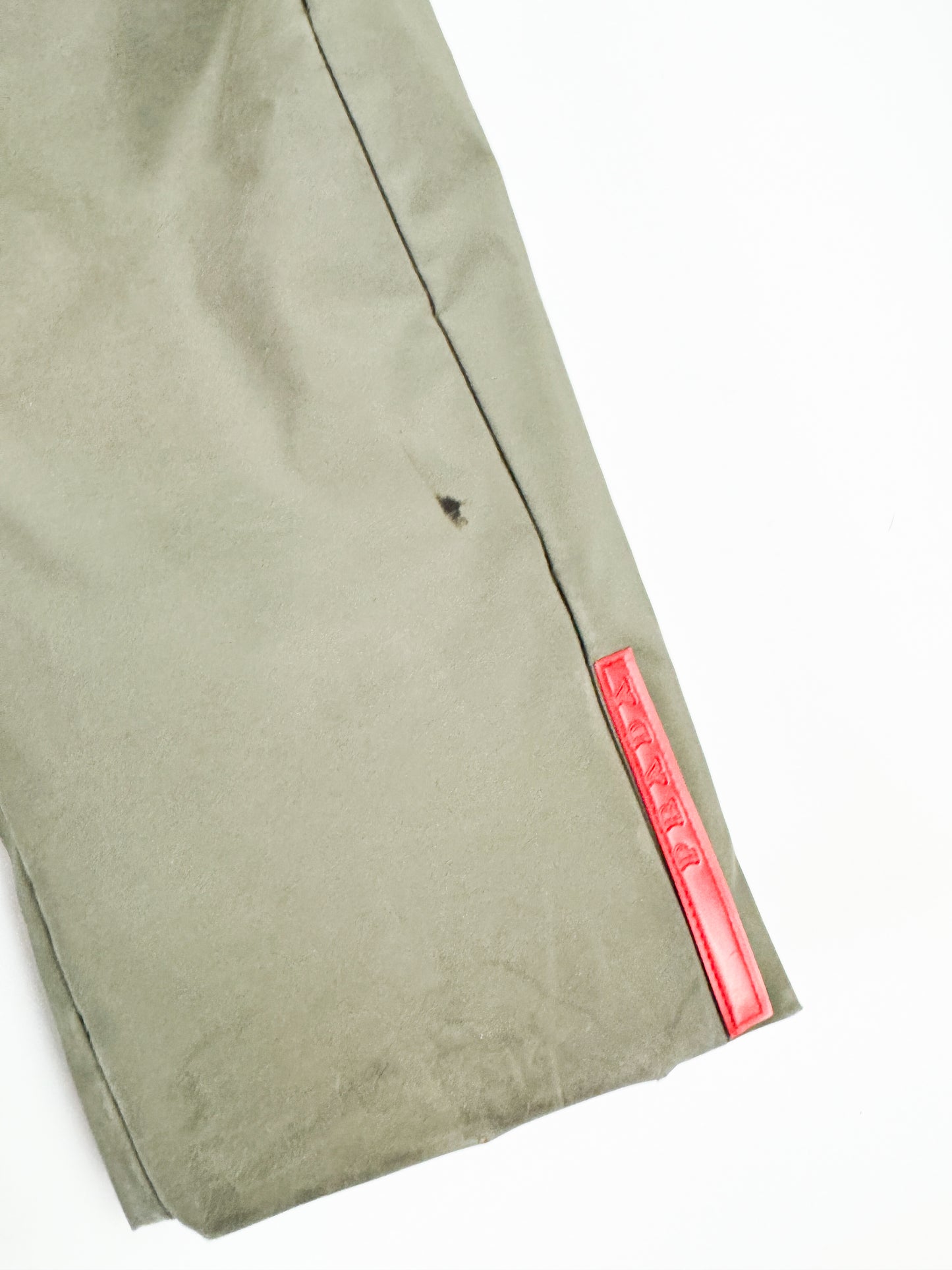 Prada Khaki Ski Puffer Jacket 1990s