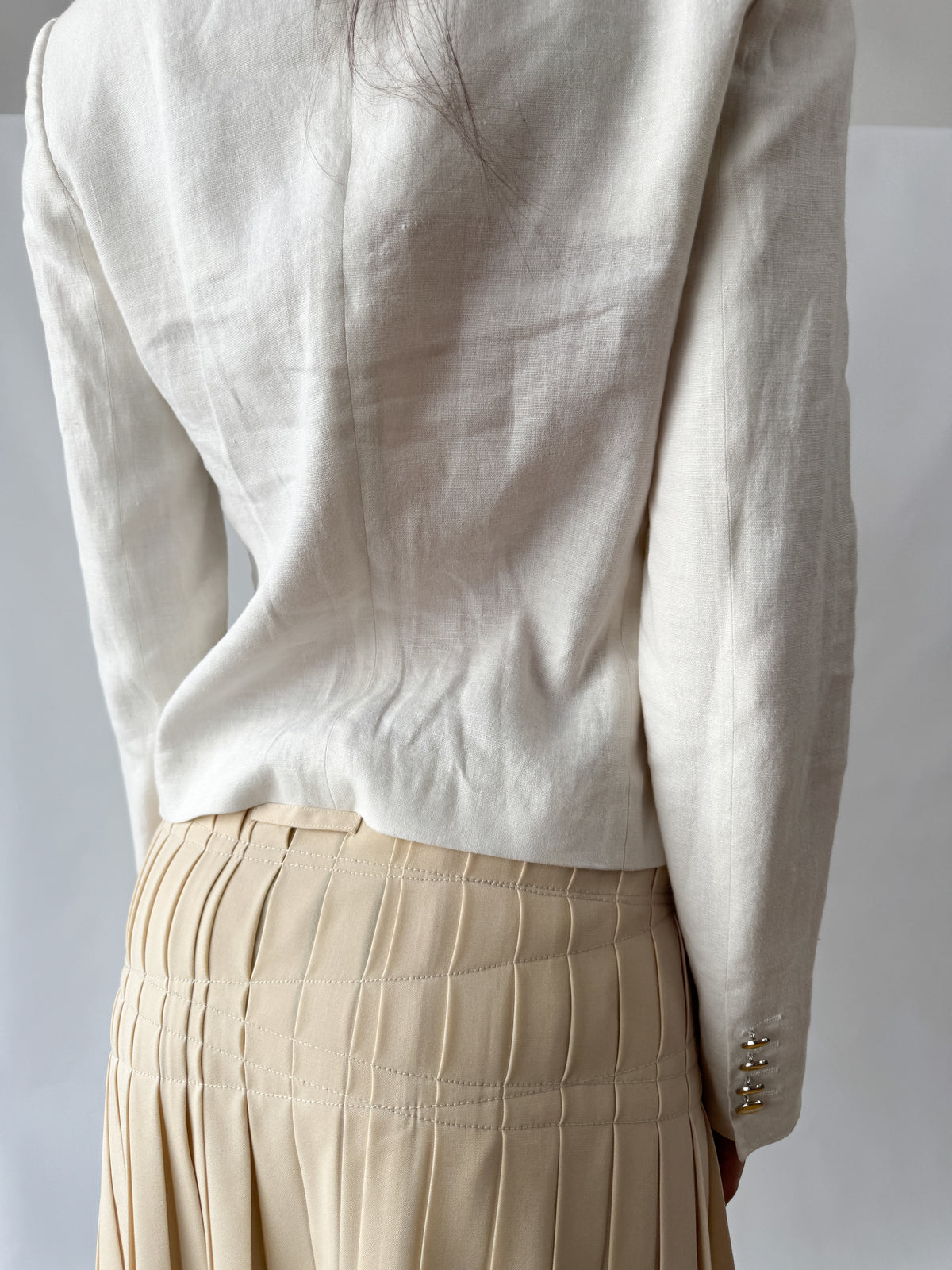 Dolce & Gabbana School Girl Logo Blazer 1990s