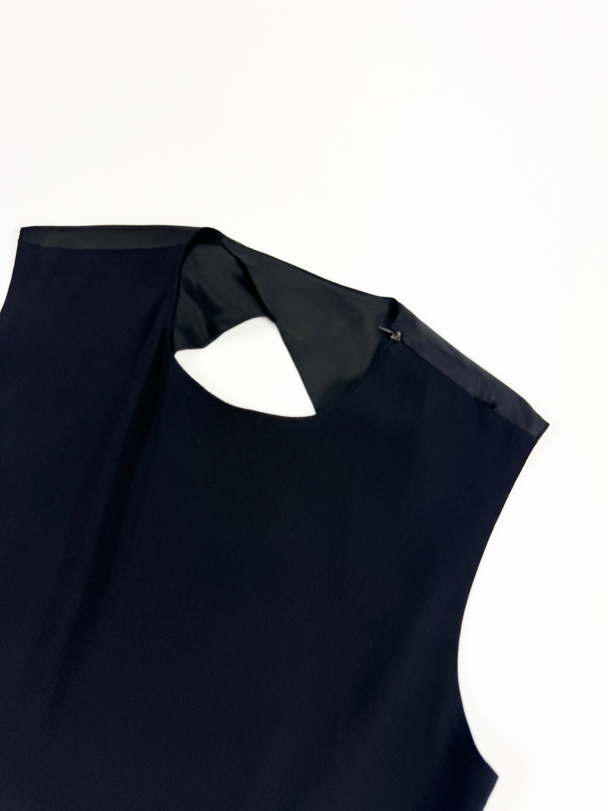 Ann Demeulemeester Backless Tailored Top with Strap 2000s