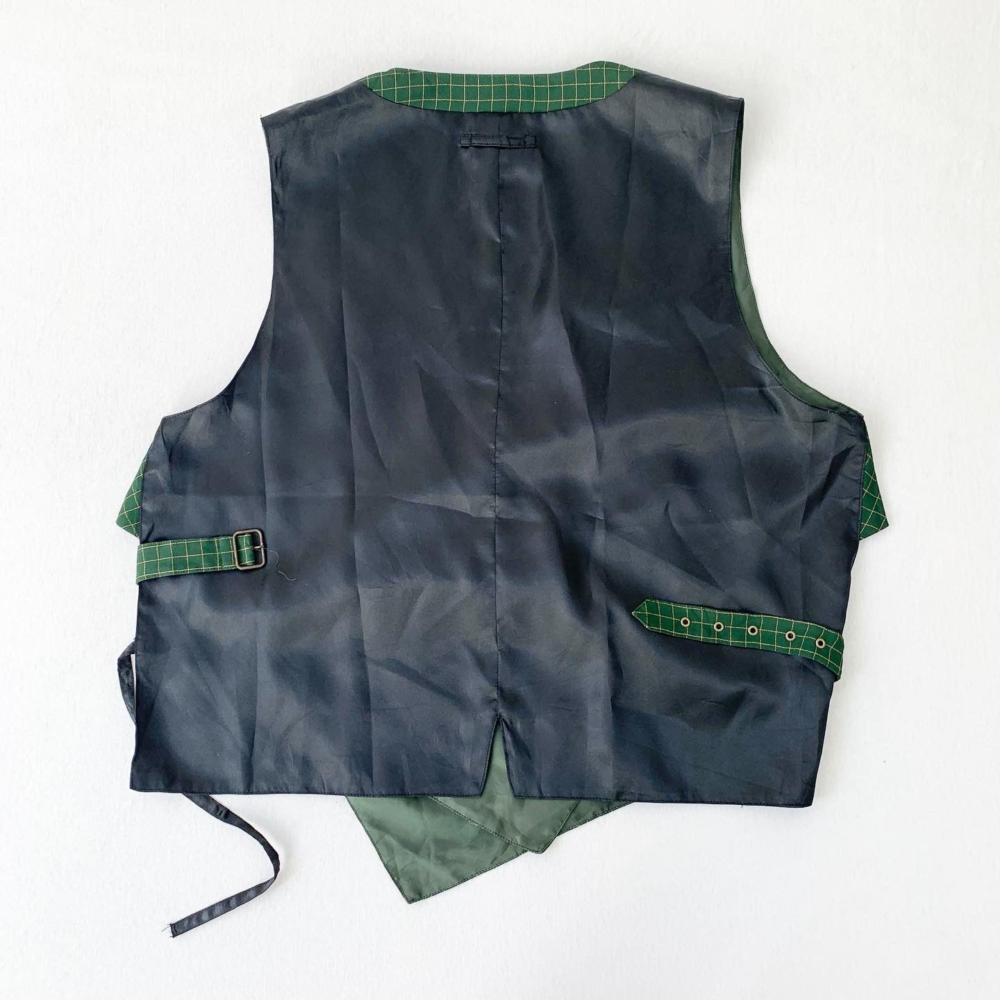 Jean Paul Gaultier Homme Check Wrap Vest FW1994