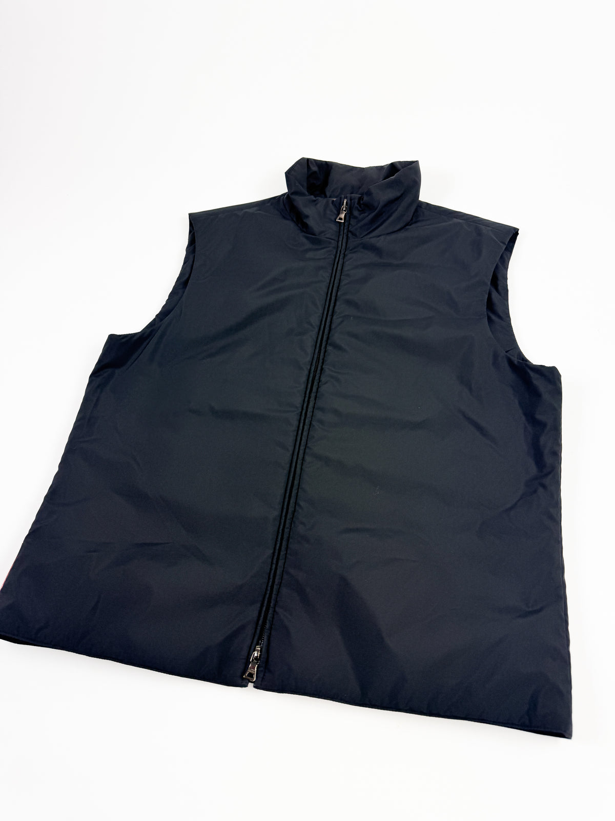 Prada Men's Linea Rossa Padded Nylon Vest 1990s