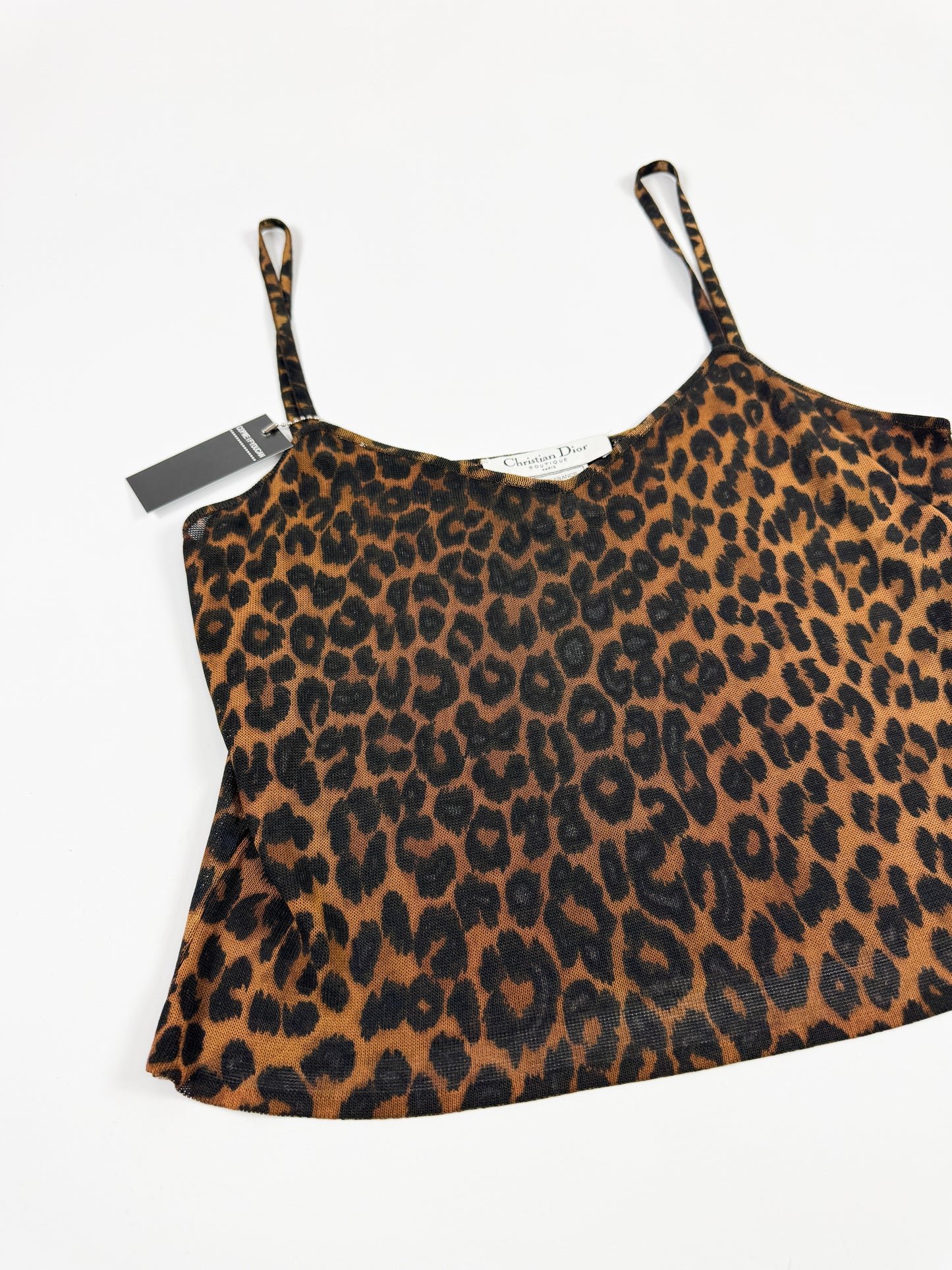 Dior Leopard Camisole Top FW2000