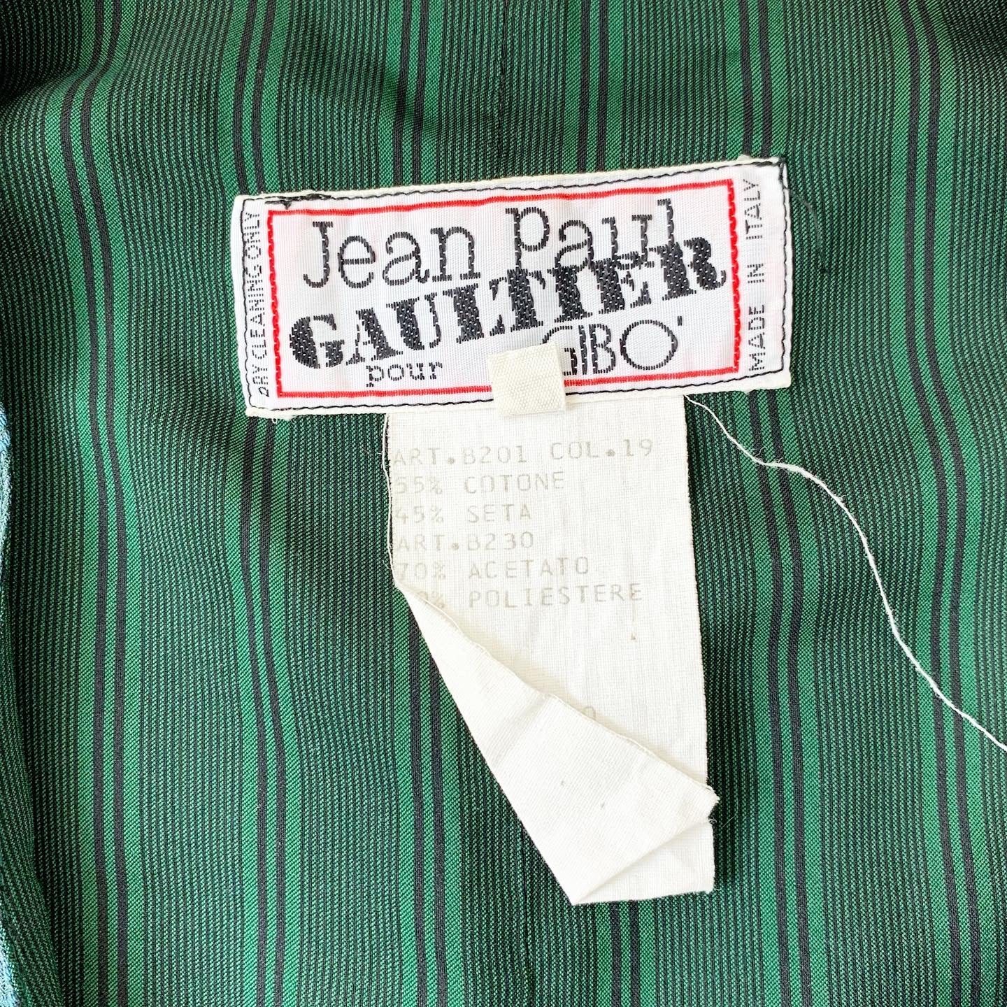 Jean Paul Gaultier Wrap Vest 1980s