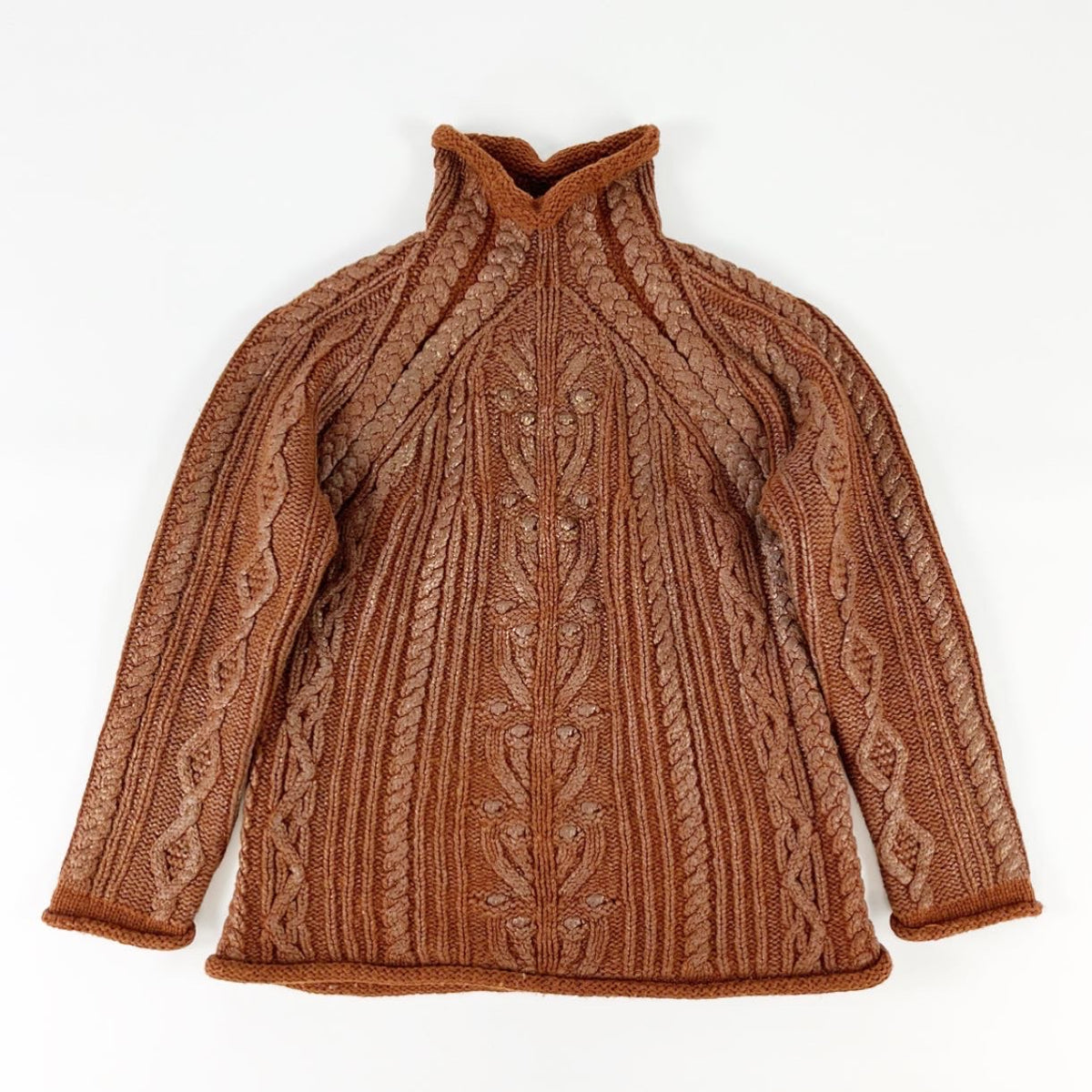 Jean Paul Gaultier Waxed Cable Knit FW1999